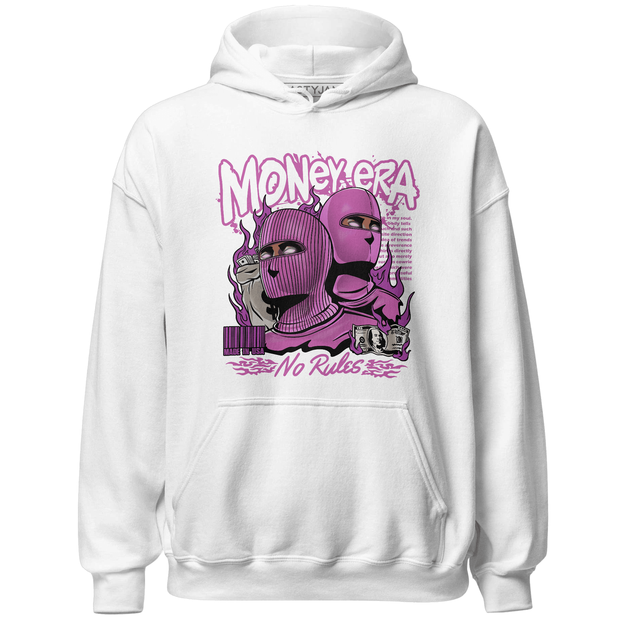 GS Hyper Violet 4s Hoodie Match Money Era - NastyJamz