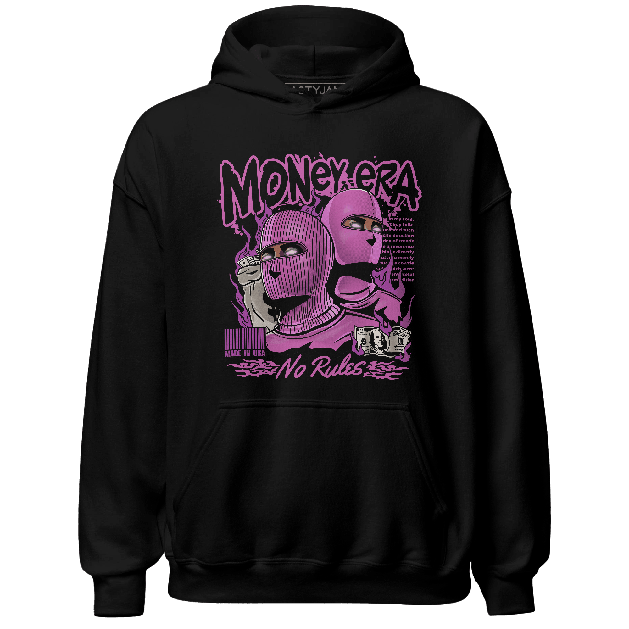 GS Hyper Violet 4s Hoodie Match Money Era - NastyJamz