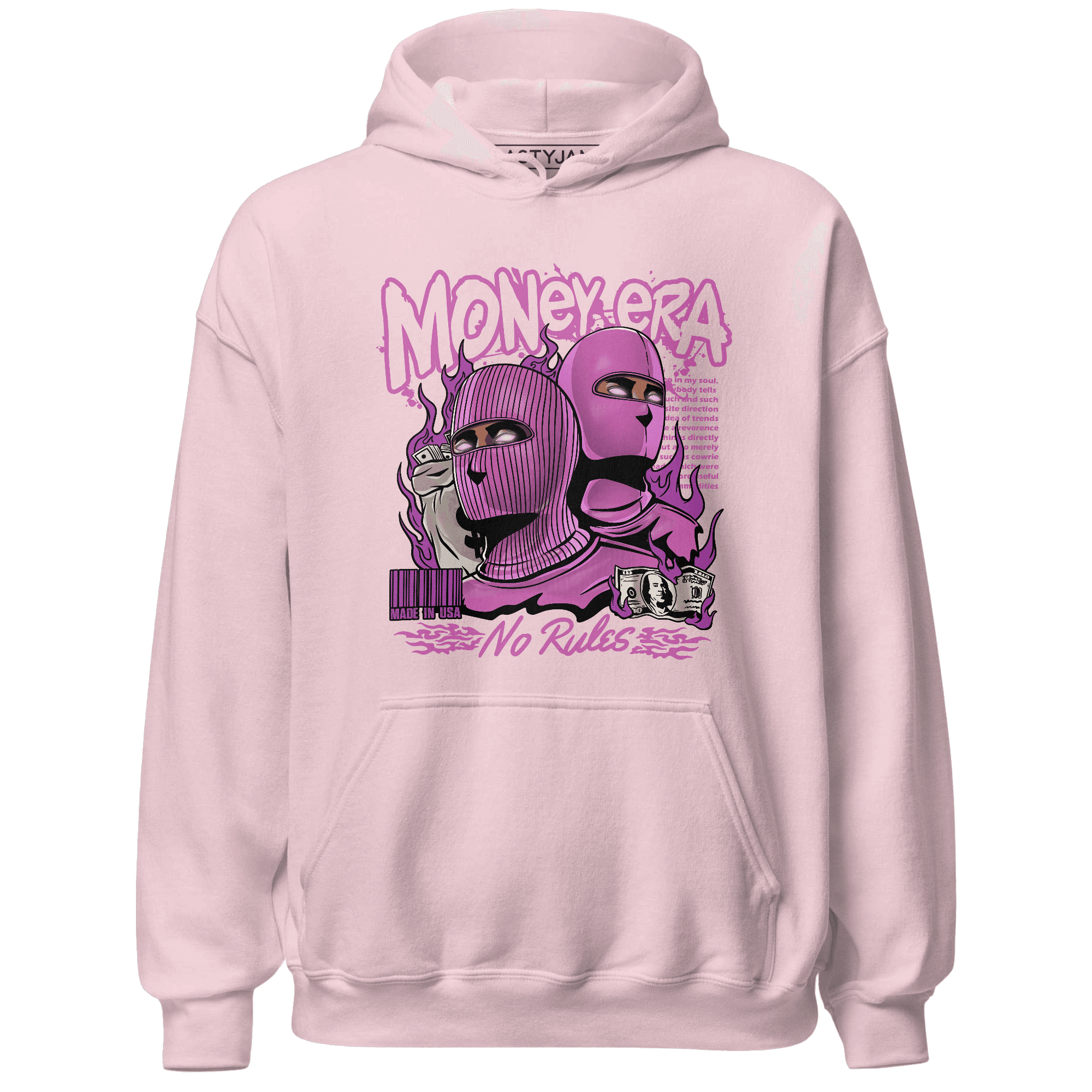 GS Hyper Violet 4s Hoodie Match Money Era - NastyJamz