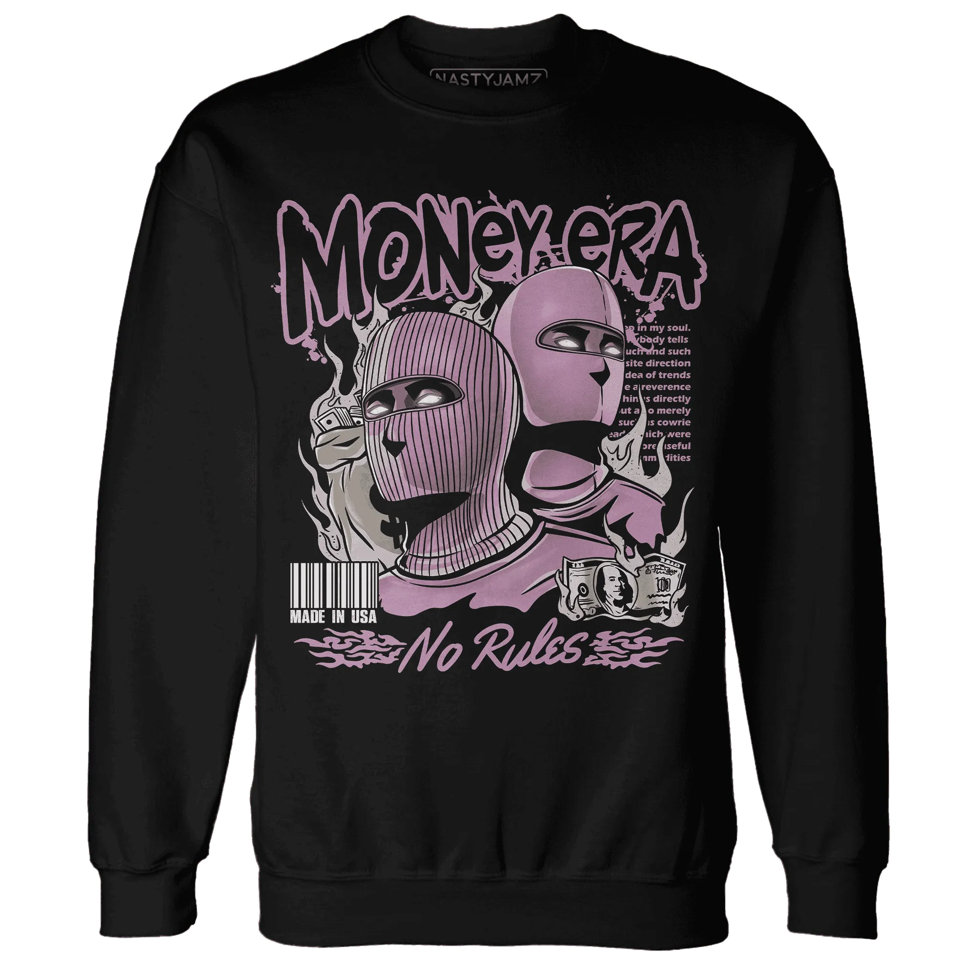 Orchid-Neutral-Grey-Black-White-4s-NastyJamz-Sweatshirt-Match-Money-Era