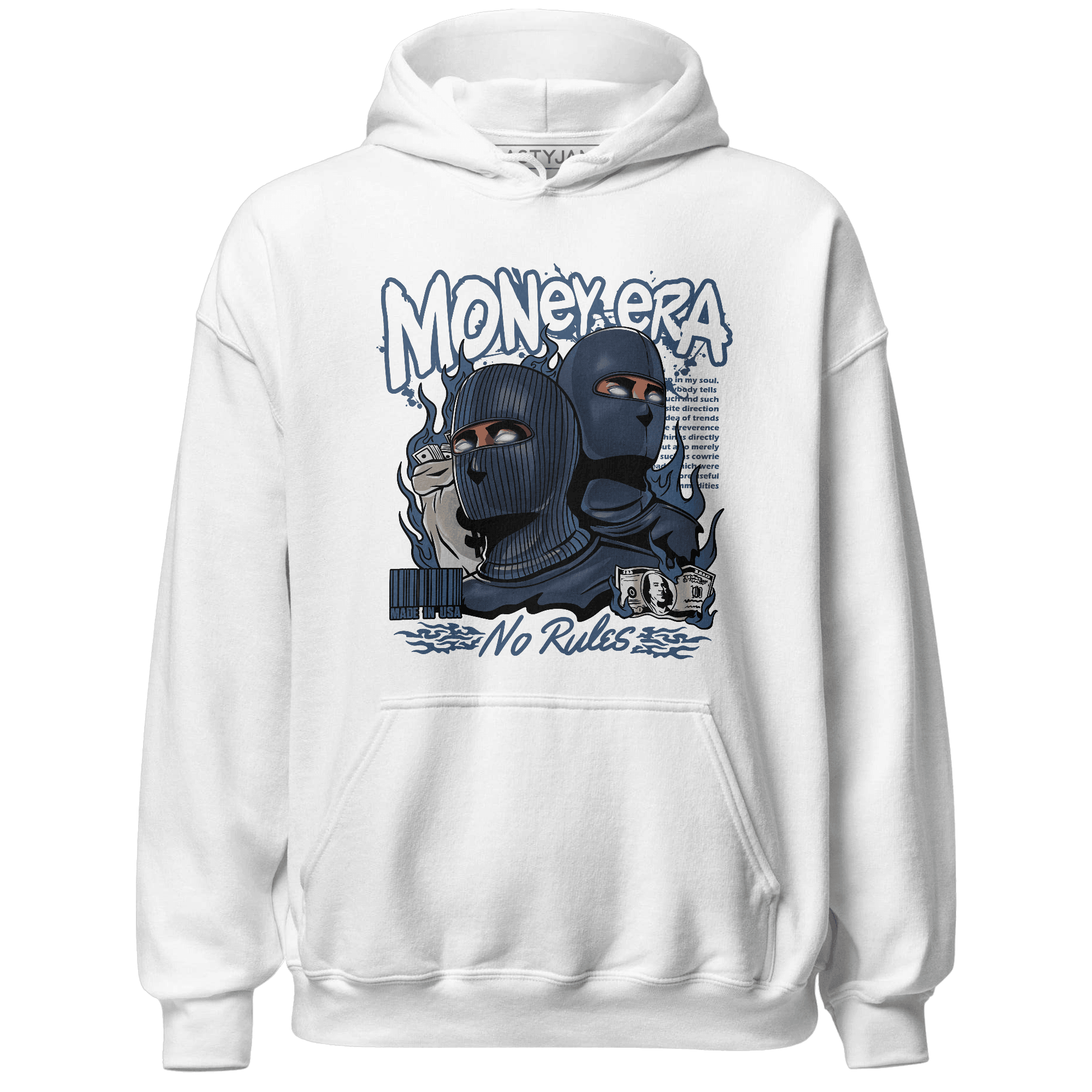 AM 1 86 Jackie RBS Hoodie Match Money Era - NastyJamz