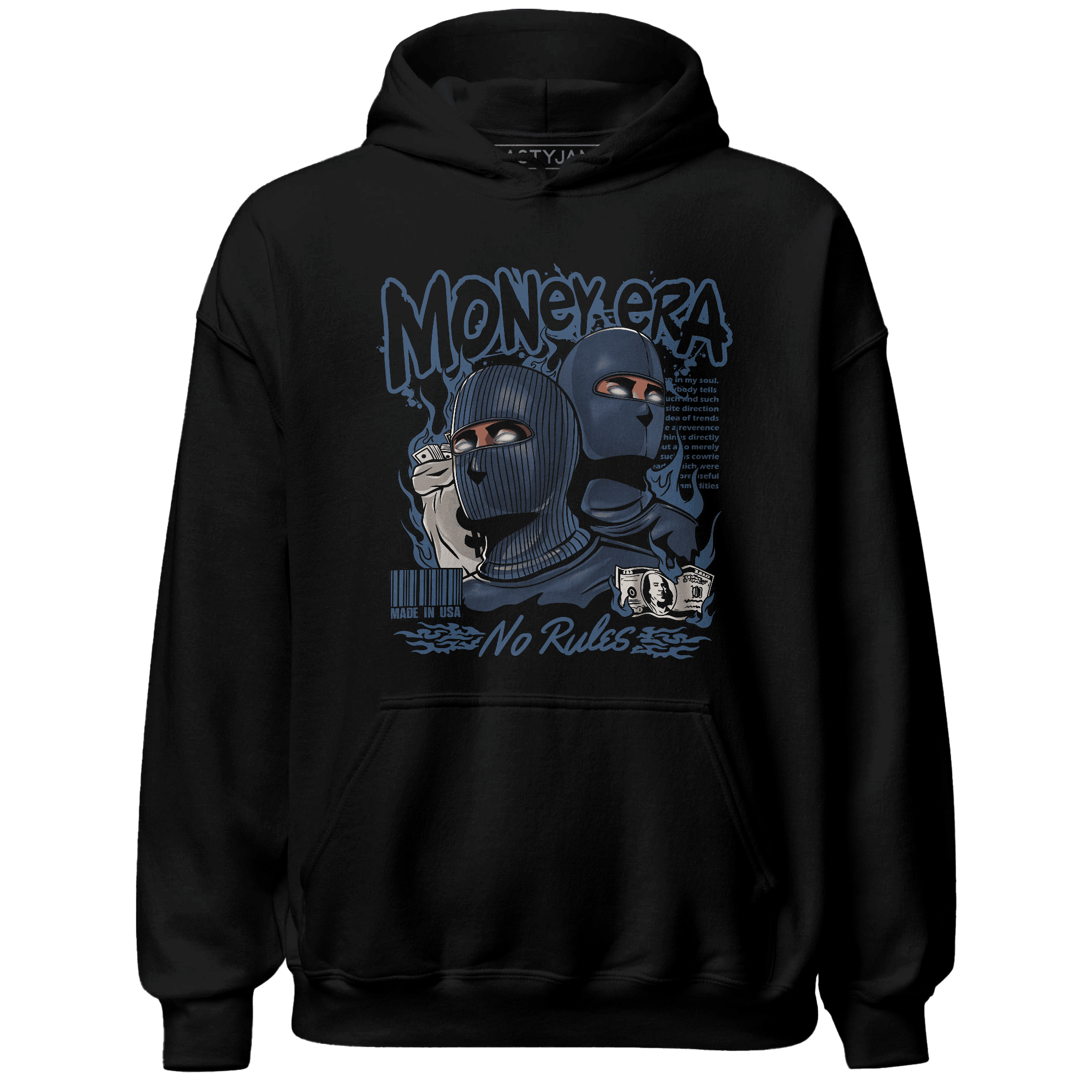 AM 1 86 Jackie RBS Hoodie Match Money Era - NastyJamz