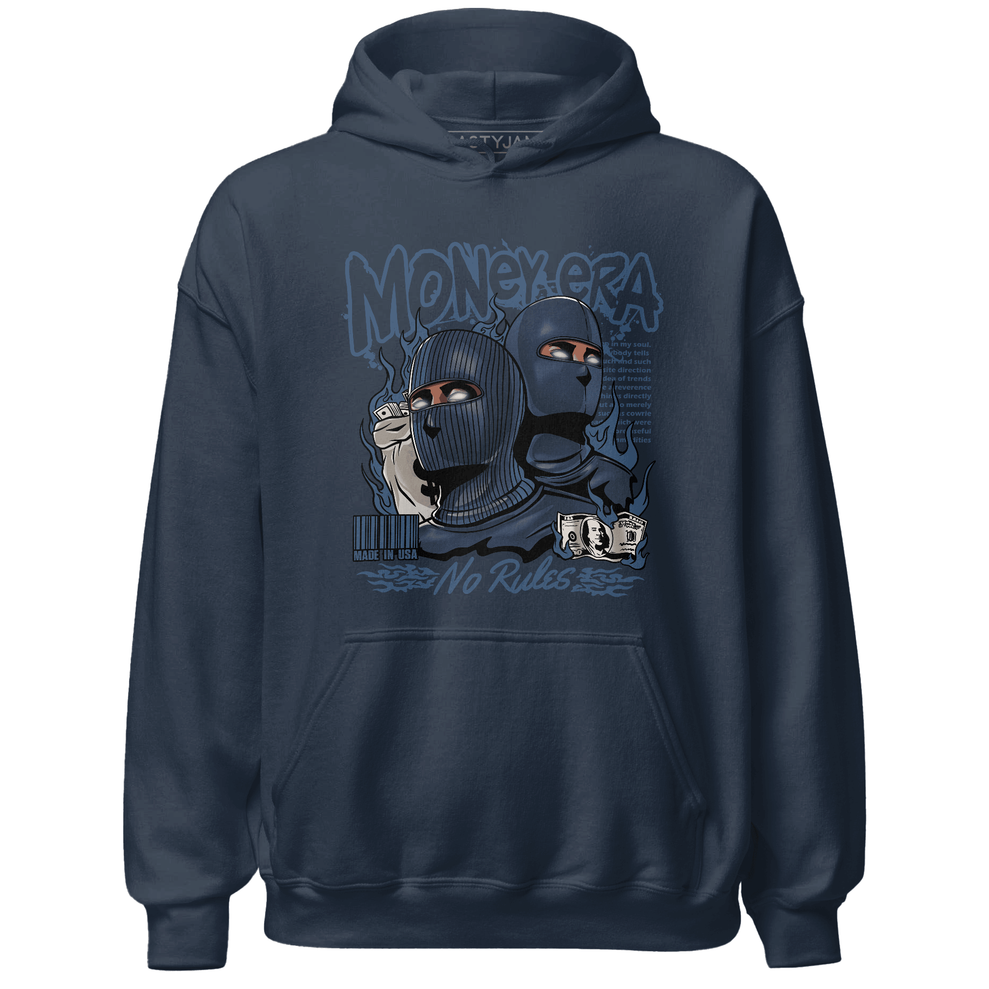 AM 1 86 Jackie RBS Hoodie Match Money Era - NastyJamz