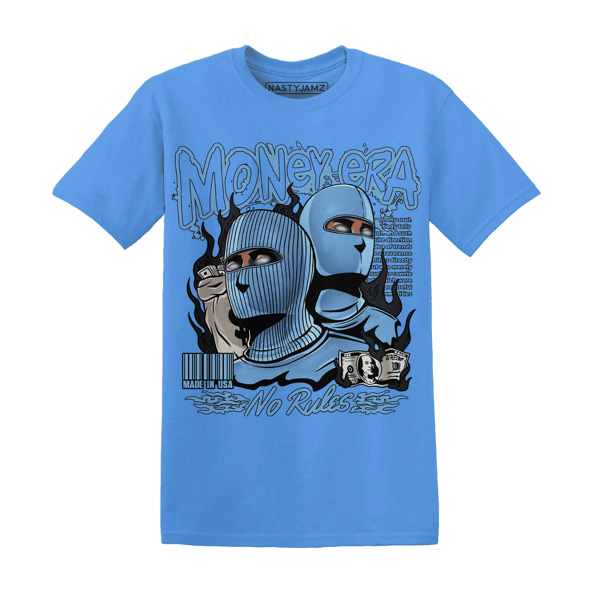 NastyJamz-AM-Plus-Black-Univercitii-Blue-T-Shirt-Match-Money-Era