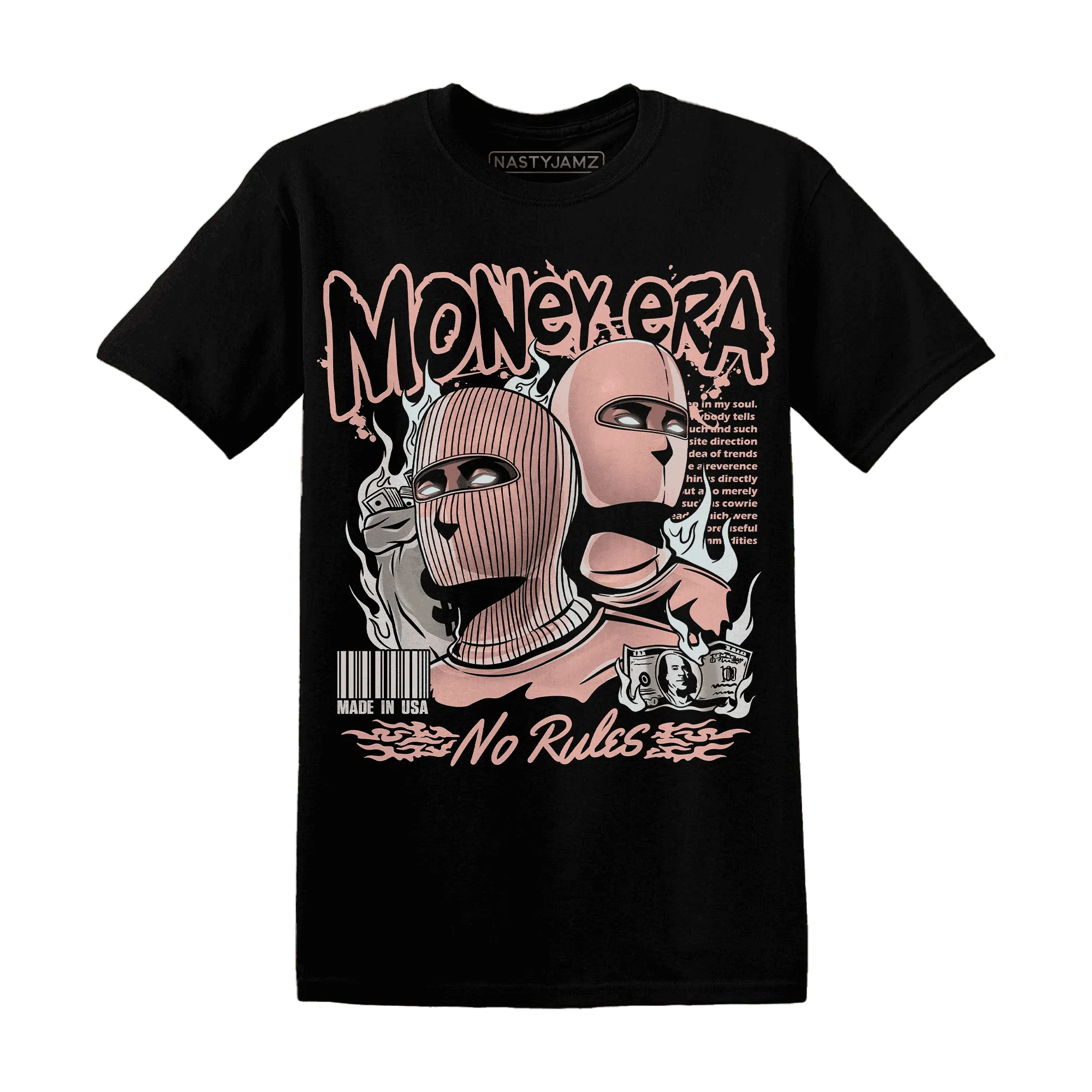 Dunk-Low-Glacier-Blue-Arctic-Orange-NastyJamz-T-Shirt-Match-Money-Era