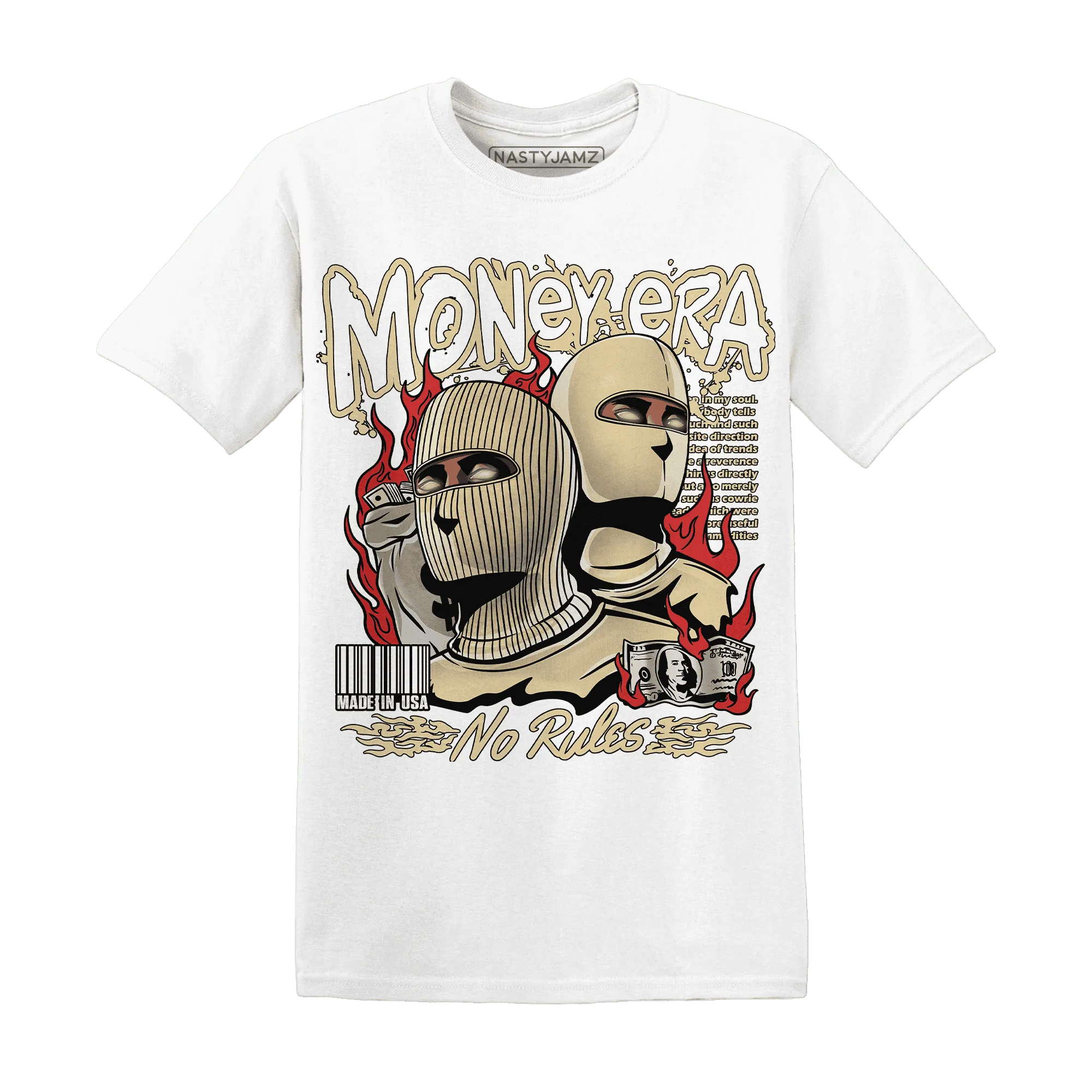 Dunk-Strawberry-Waffle-NastyJamz-T-Shirt-Match-Money-Era