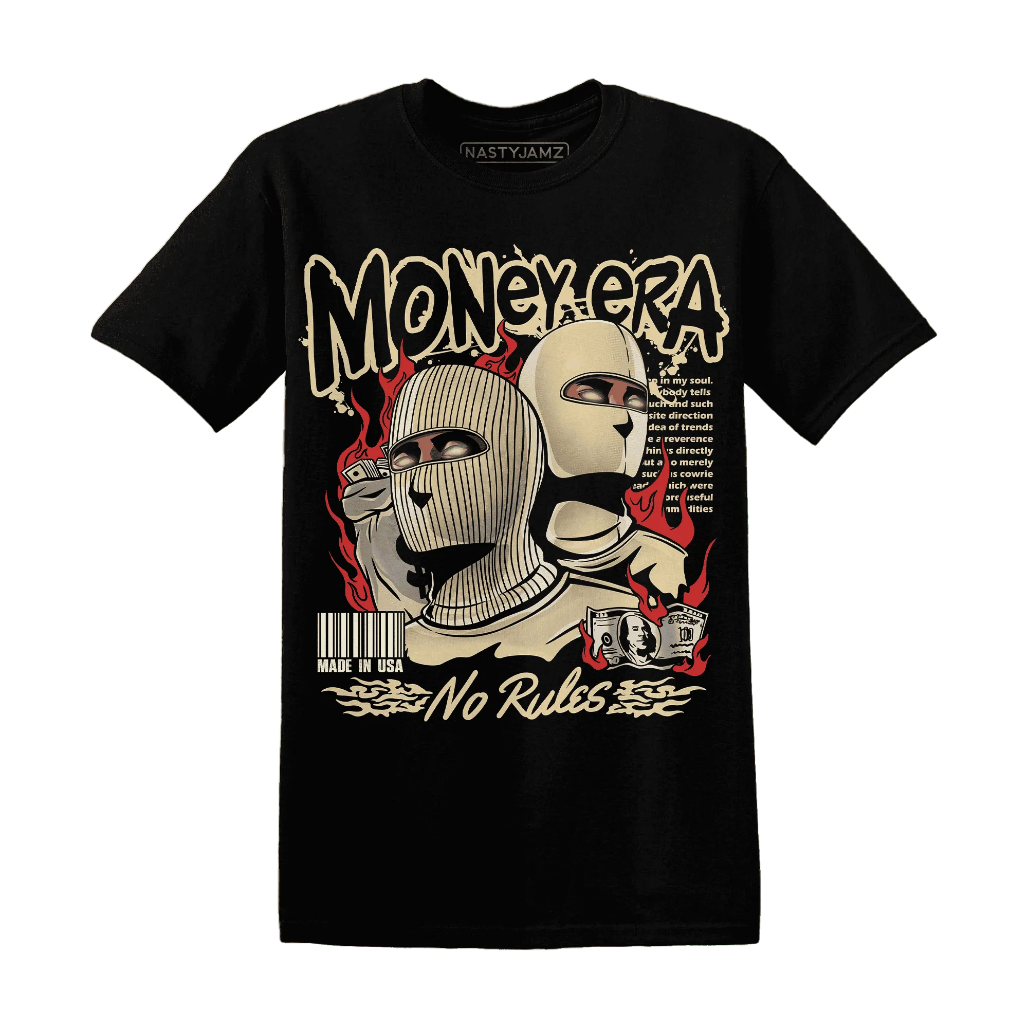 Dunk-Strawberry-Waffle-NastyJamz-T-Shirt-Match-Money-Era