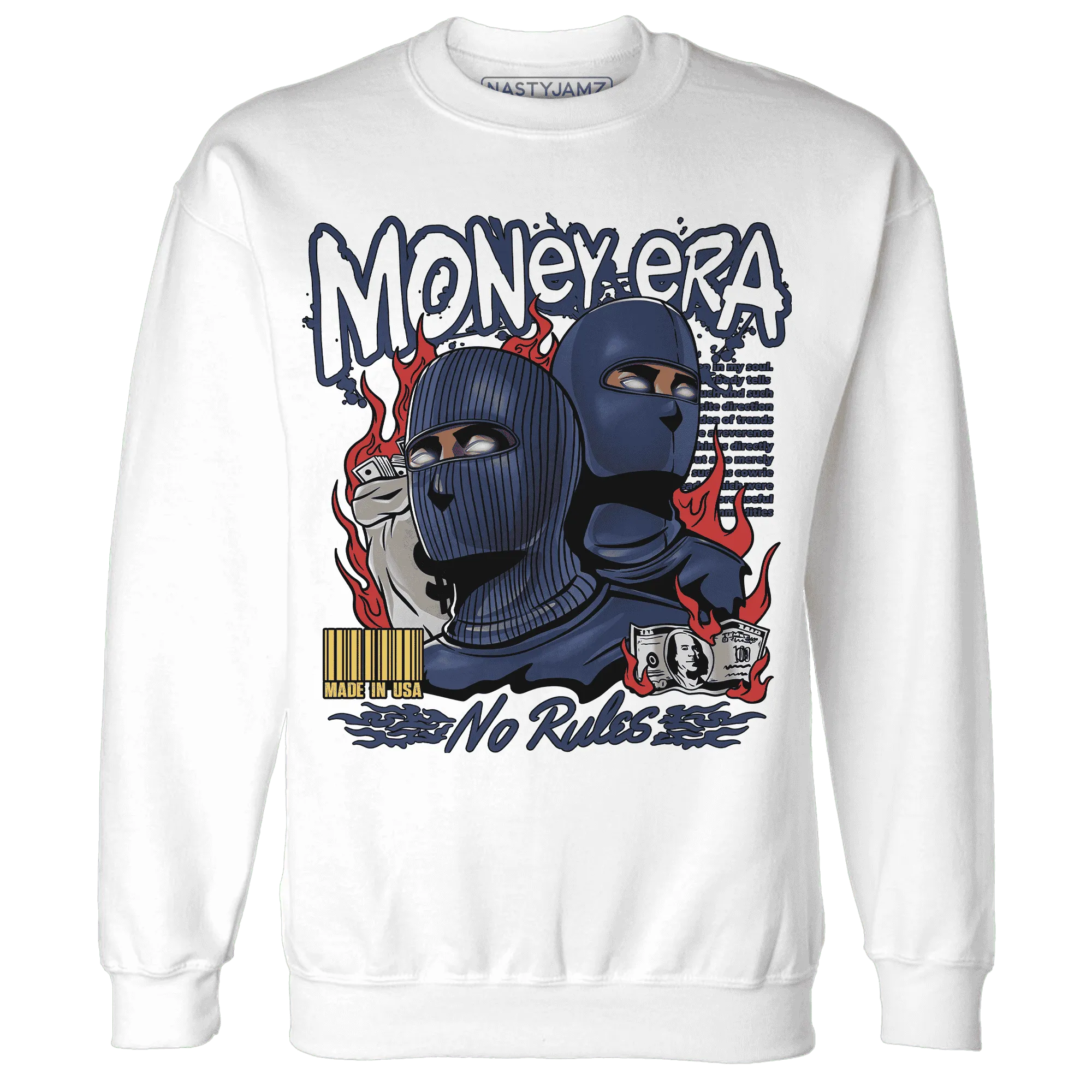 VaporMax-Air-Plus-Midnight-Navy-Gold-Black-NastyJamz-Sweatshirt-Match-Money-Era