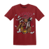 Retro Red Taxi 12s T Shirt Match Money Junkie - NastyJamz