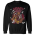 High White Team Red 1s Sweatshirt Match Money Junkie - NastyJamz