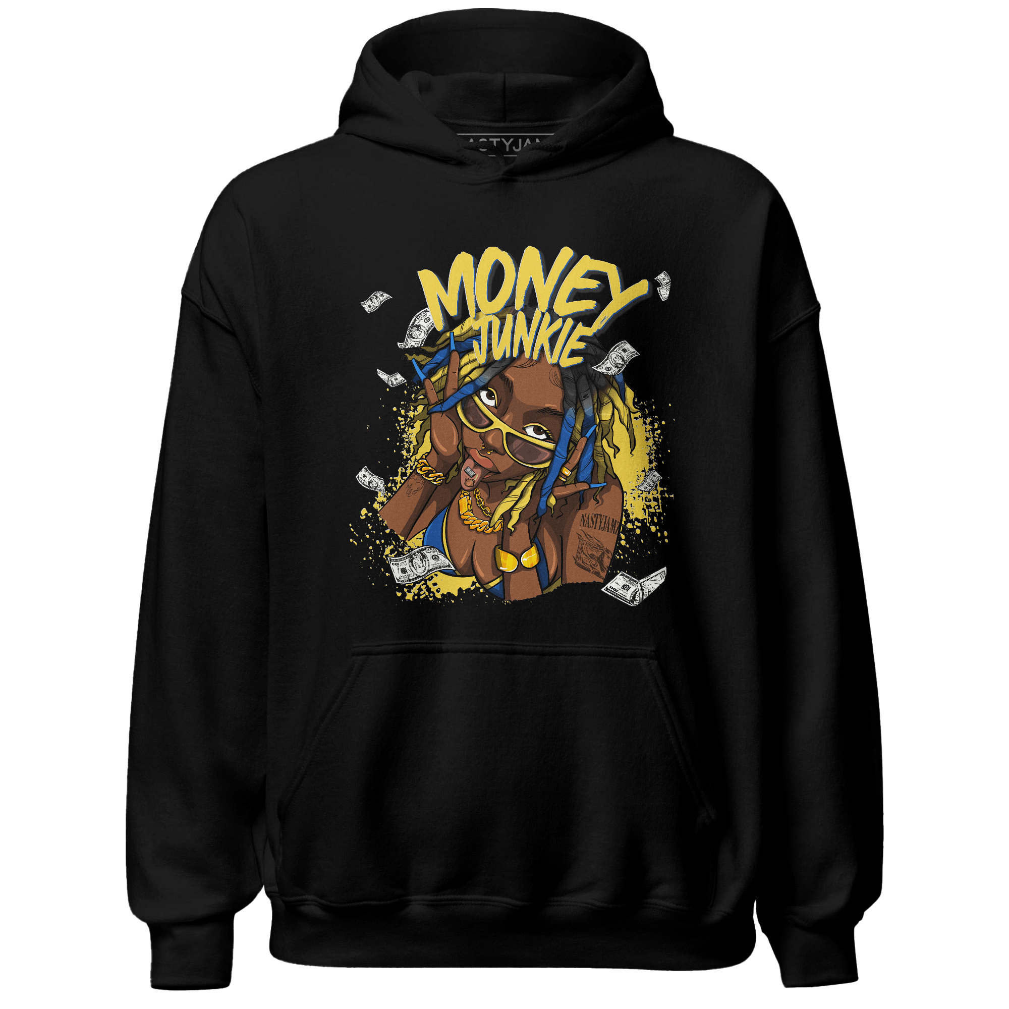 Low OG Canary TVSC 1s Hoodie Match Money Junkie - NastyJamz