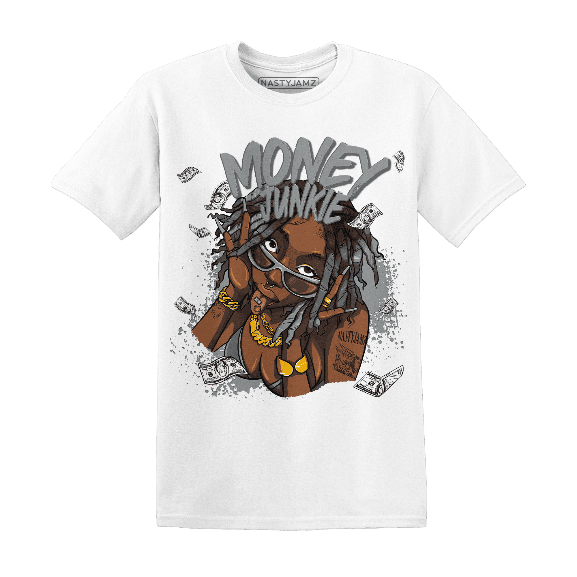 Paris Olympicsss 4s T Shirt Match Money Junkie - NastyJamz