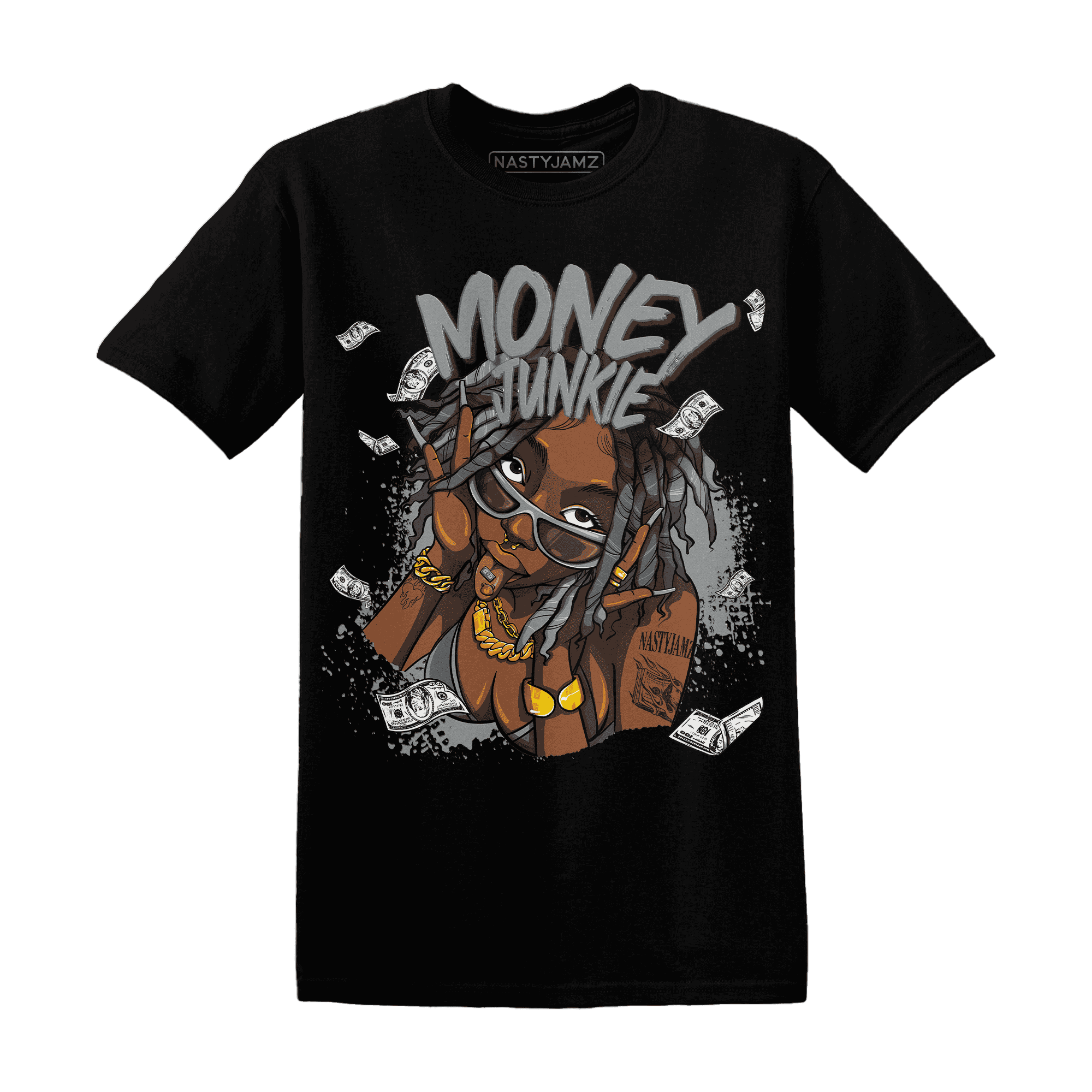 Paris Olympicsss 4s T Shirt Match Money Junkie - NastyJamz