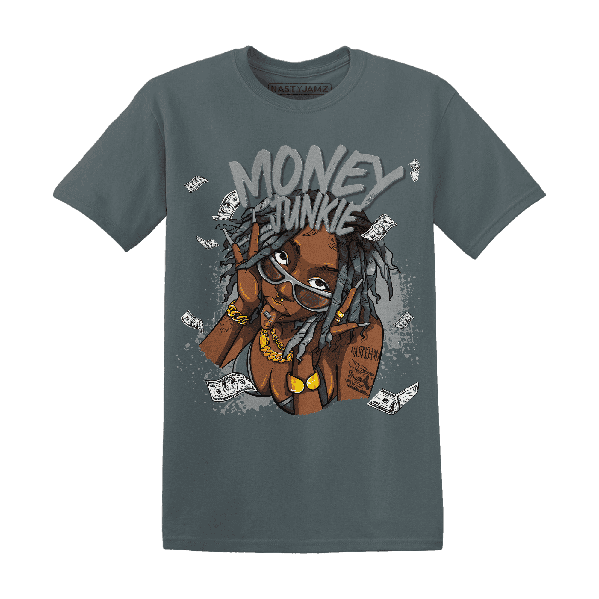 Paris Olympicsss 4s T Shirt Match Money Junkie - NastyJamz