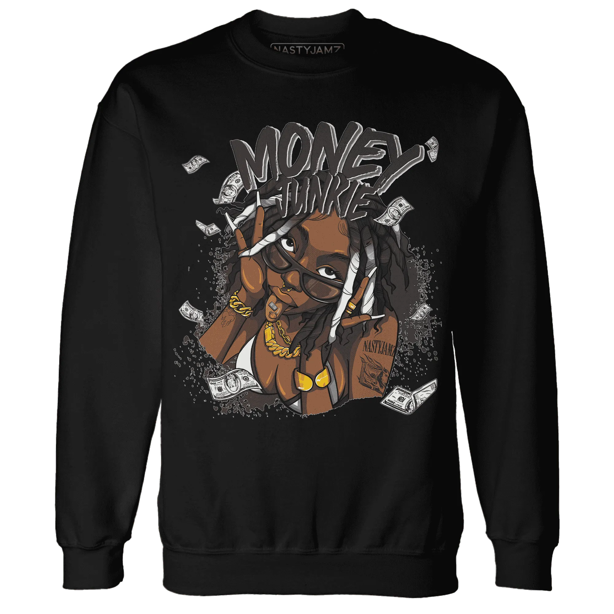 White-Thunder-4s-Sweatshirt-Match-Money-Junkie