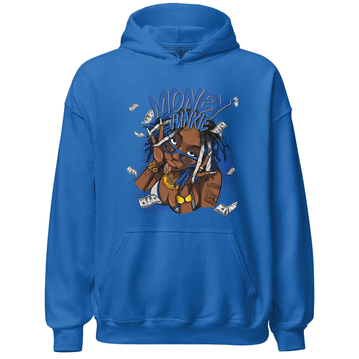 Air Max 1 86 Royal Hoodie Match Money Junkie - NastyJamz