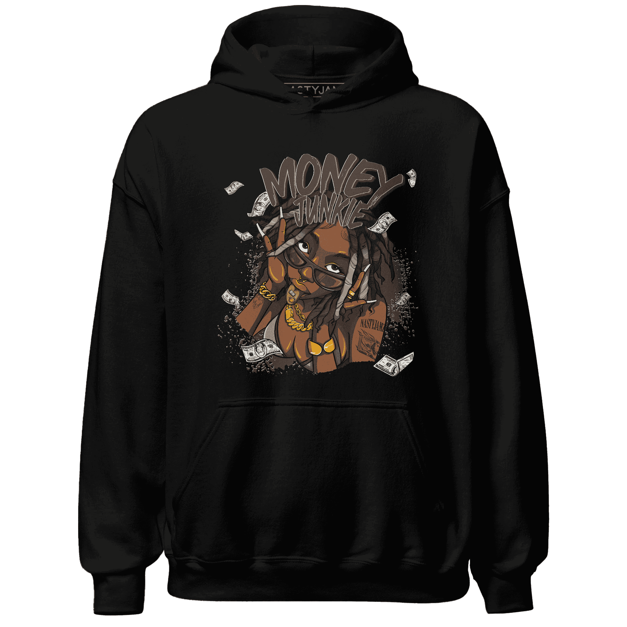 Dunk Low Baroque Brown Hoodie Match Money Junkie - NastyJamz