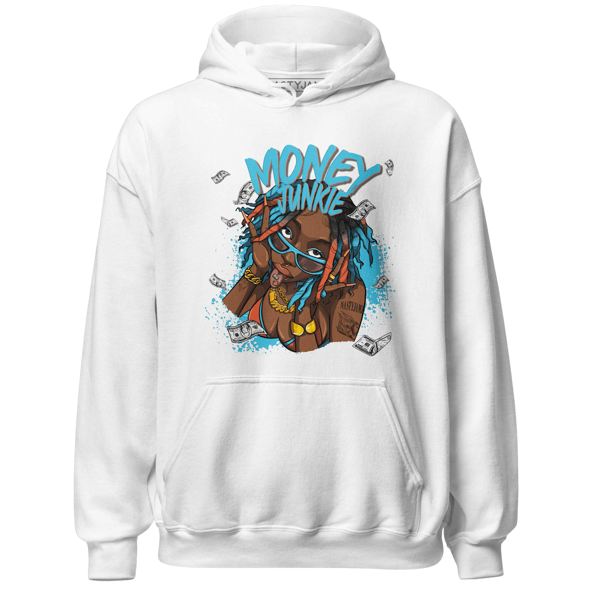 Dunk Low Dolphins Hoodie Match Money Junkie - NastyJamz