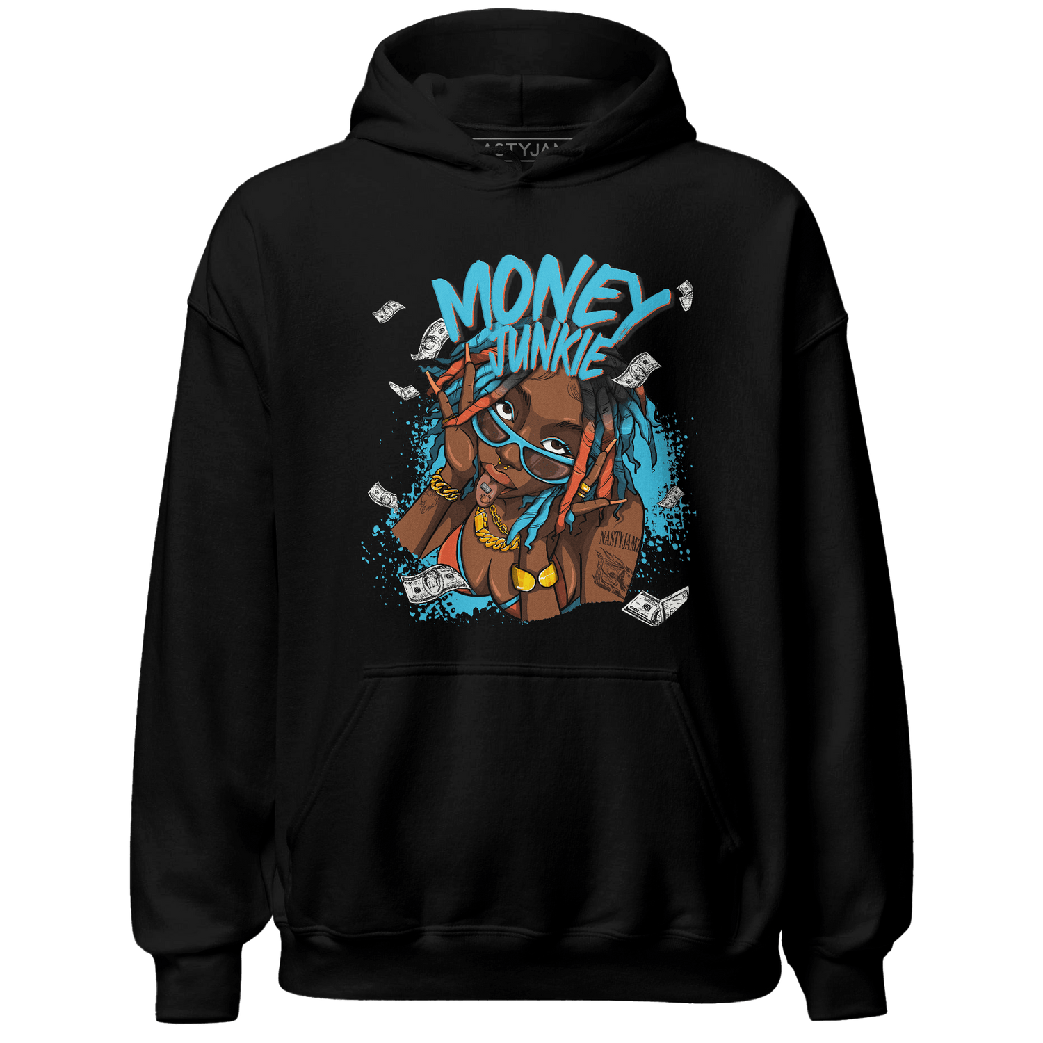 Dunk Low Dolphins Hoodie Match Money Junkie - NastyJamz