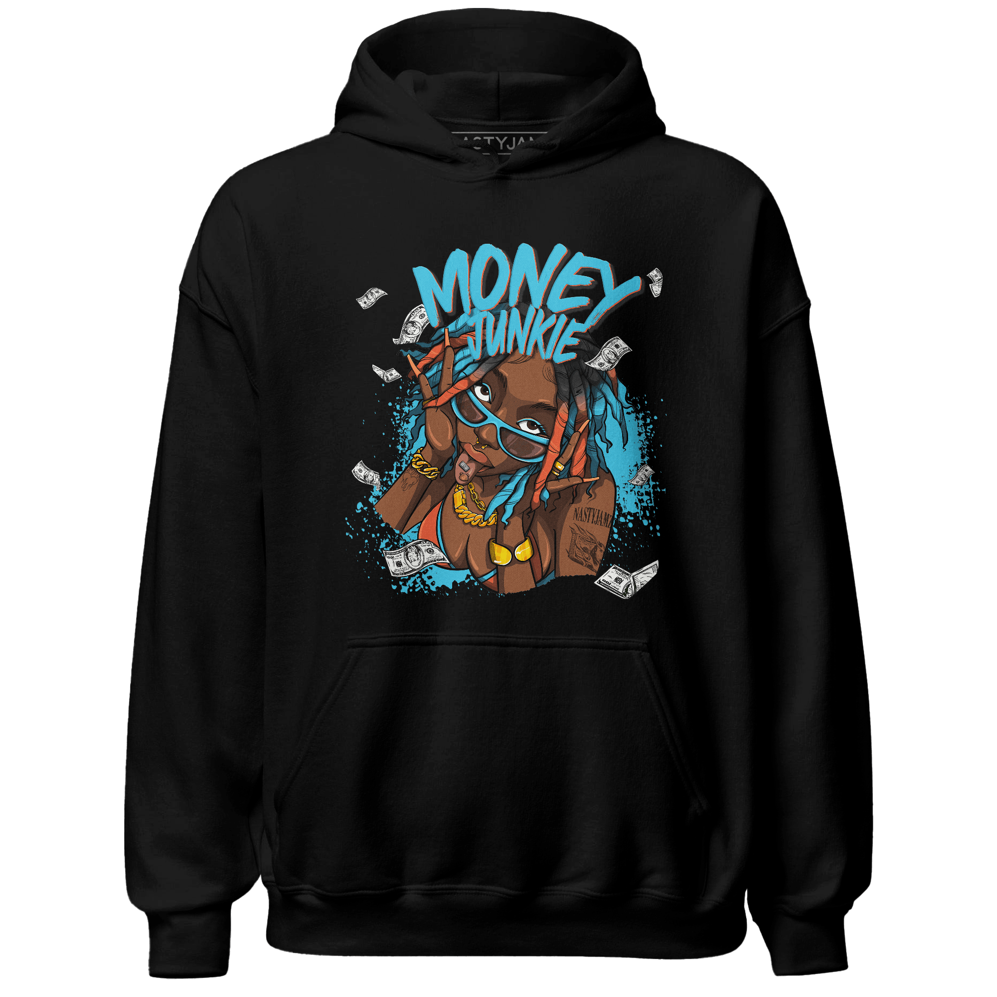 Dunk Low Dolphins Hoodie Match Money Junkie - NastyJamz