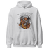 Retro High OG Black White 1s Hoodie Match Money Junkie - NastyJamz