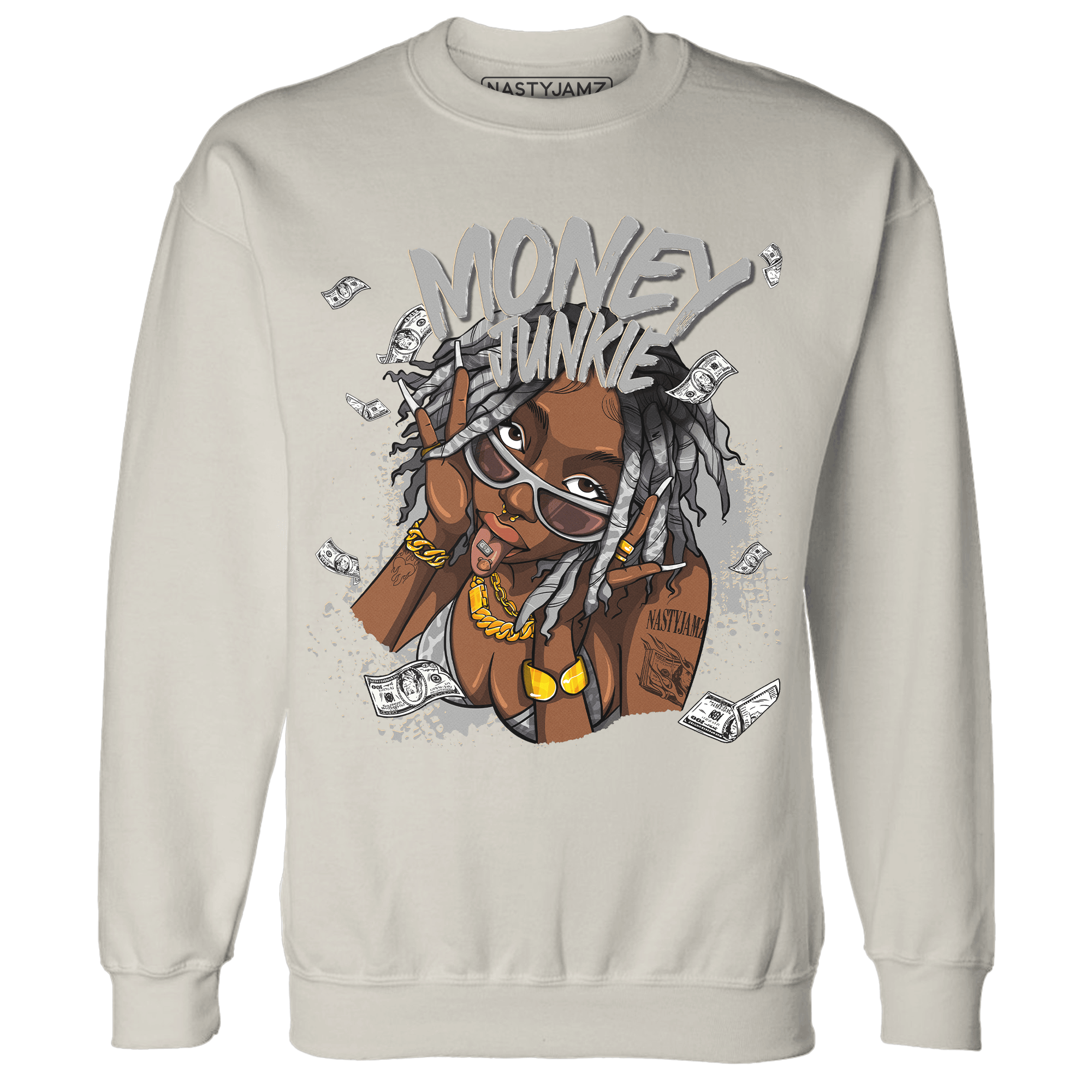 Craft Ivory 3s Sweatshirt Match Money Junkie - NastyJamz