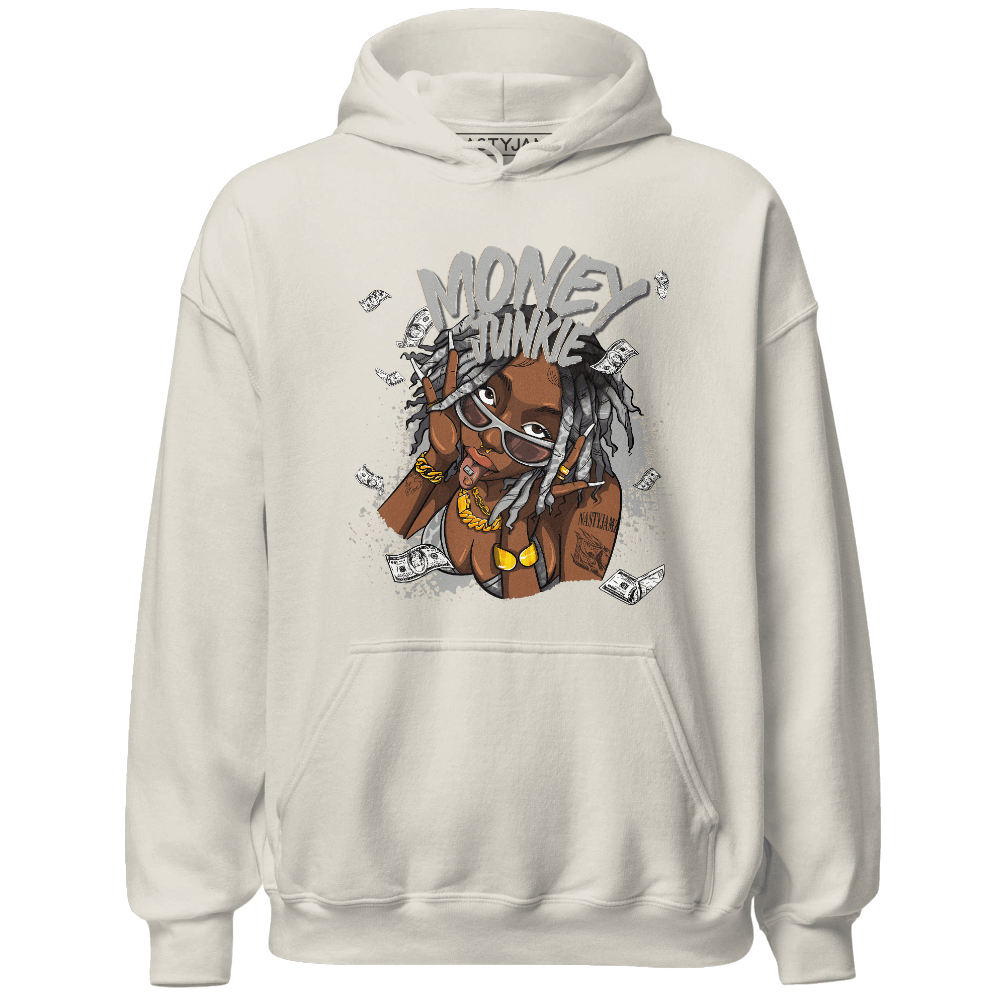 Craft Ivory 3s Hoodie Match Money Junkie - NastyJamz
