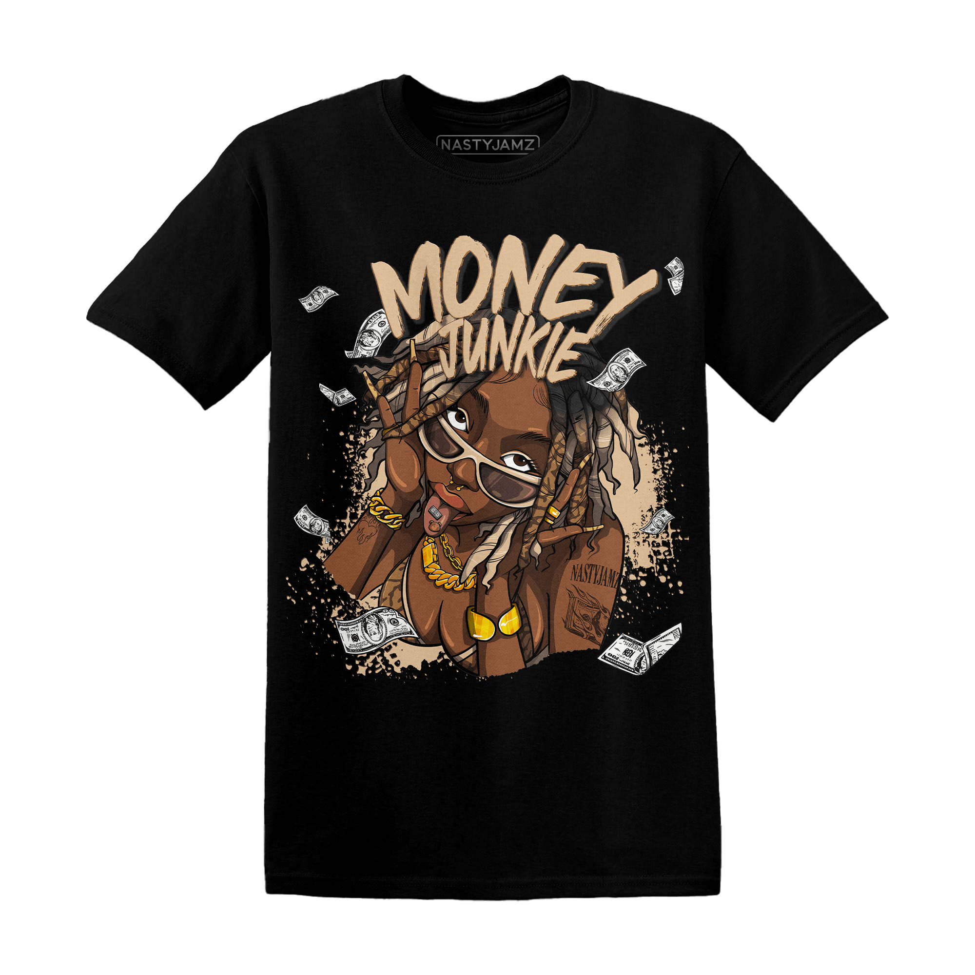 Palomino 3s T Shirt Match Money Junkie - NastyJamz