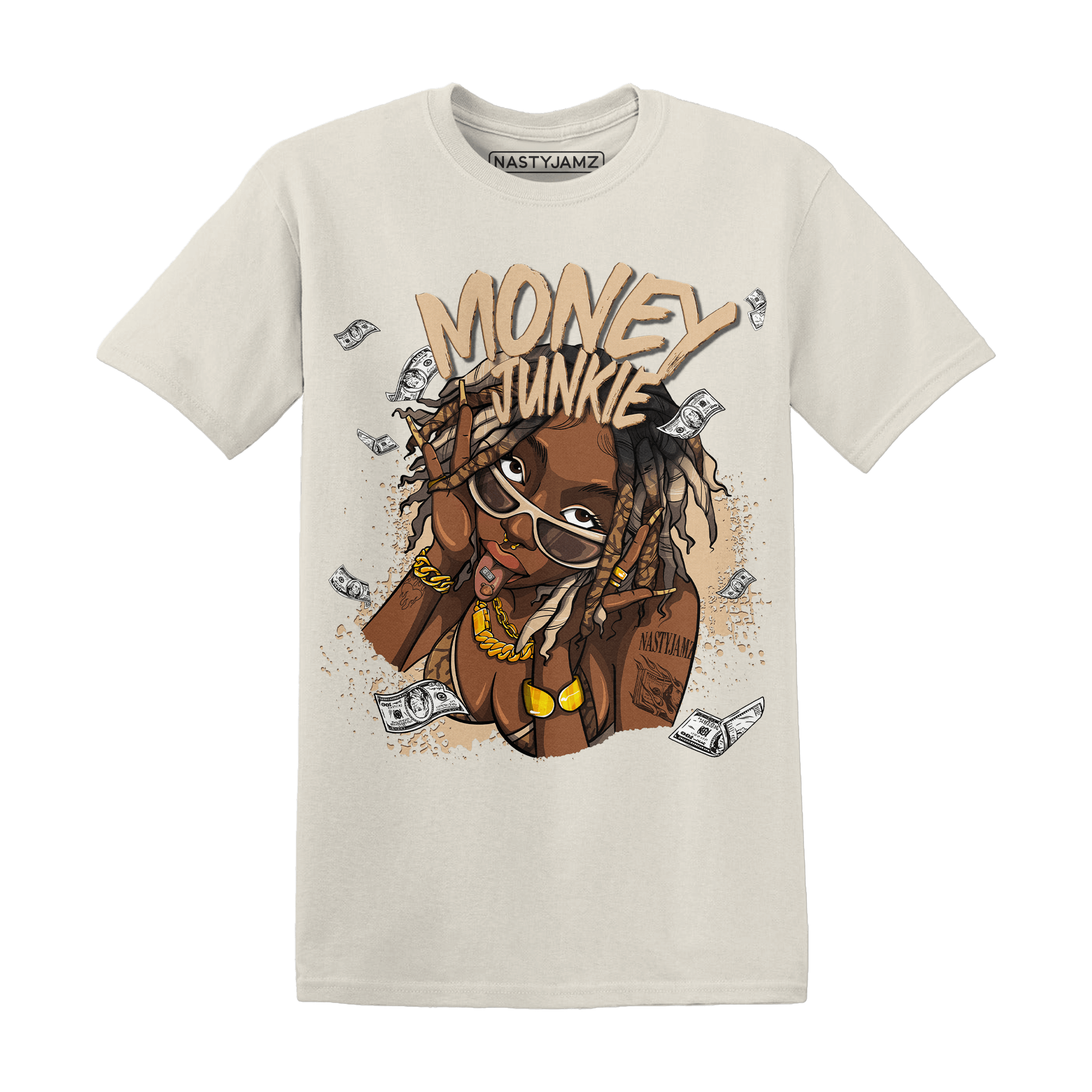 Palomino 3s T Shirt Match Money Junkie - NastyJamz