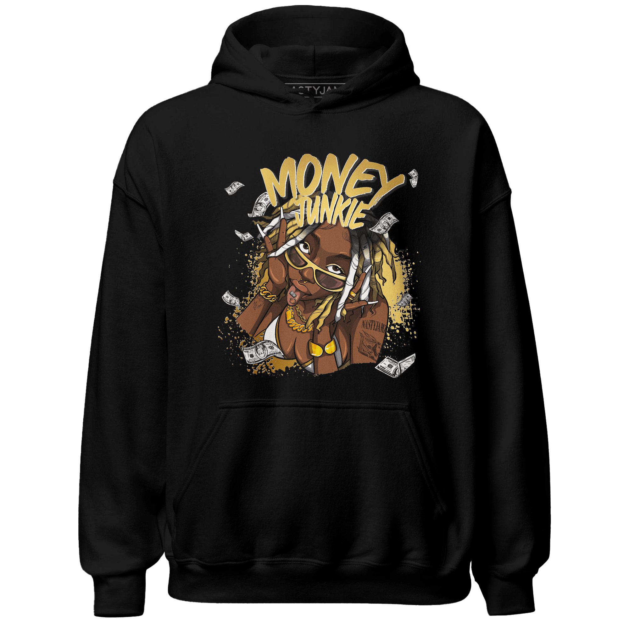 Sail 4s Hoodie Match Money Junkie - NastyJamz