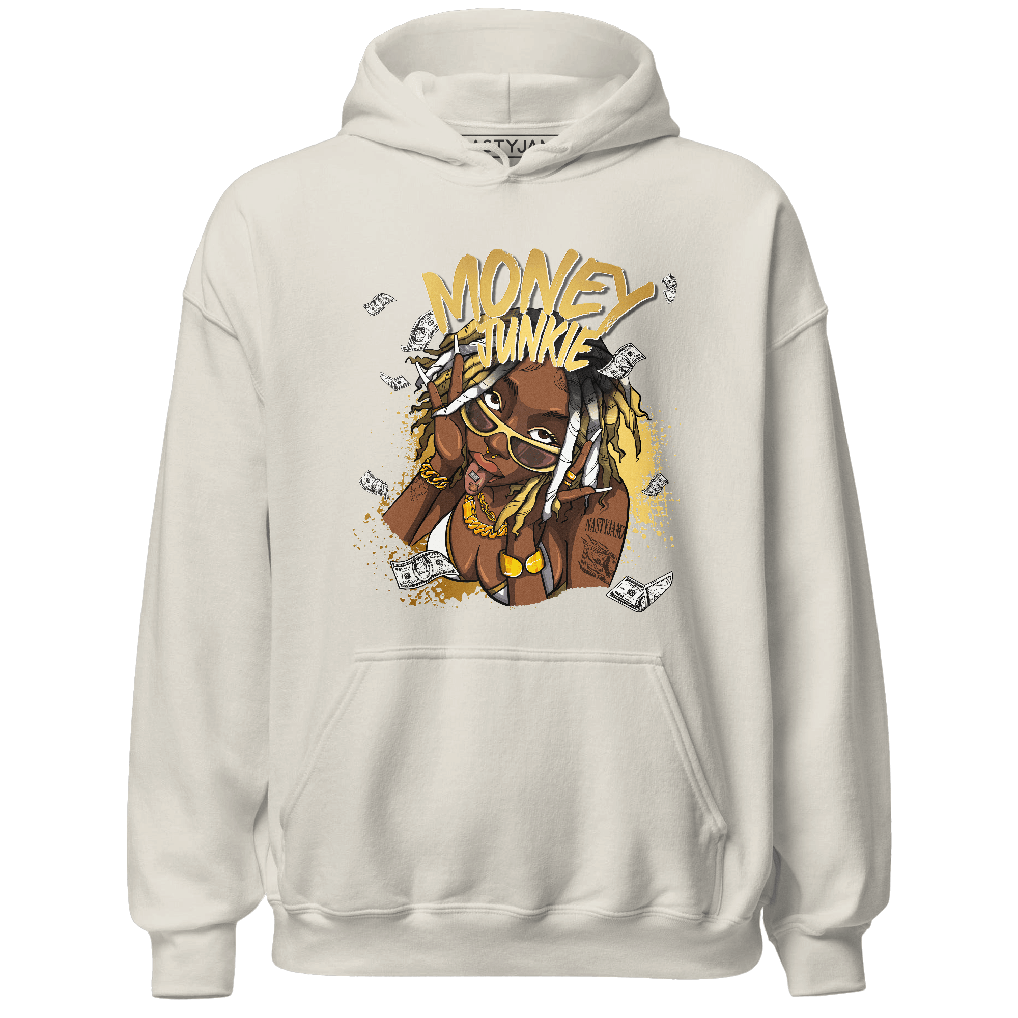 Sail 4s Hoodie Match Money Junkie - NastyJamz