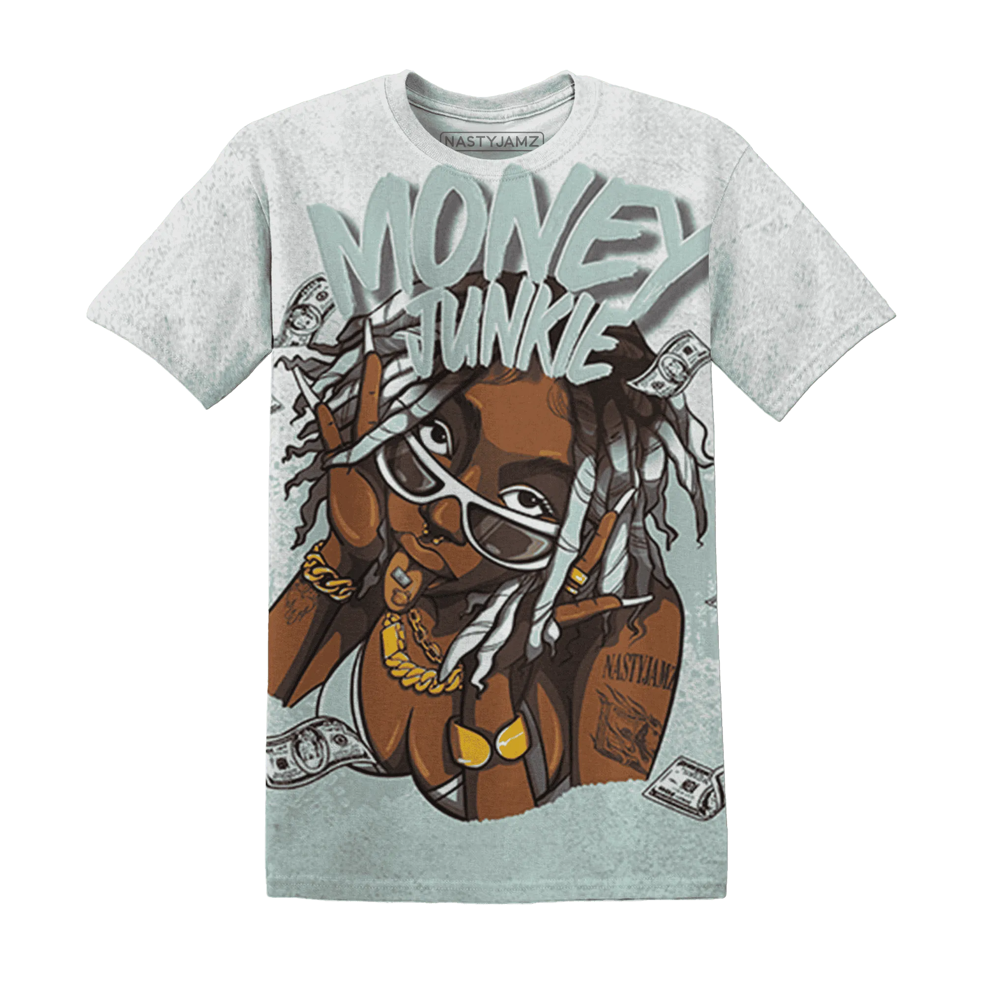 AF-1-Low-Jade-Ice-White-T-Shirt-Match-Money-Junkie-3D