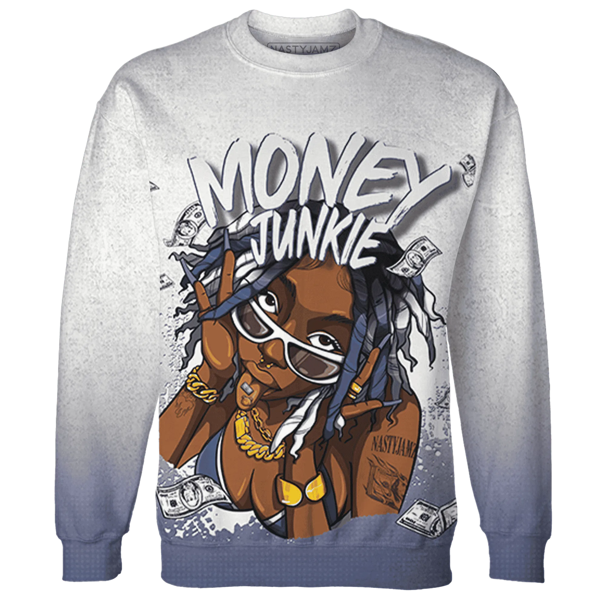 Low-Diffused-Blue-11s-Sweatshirt-Match-Money-Junkie-3D