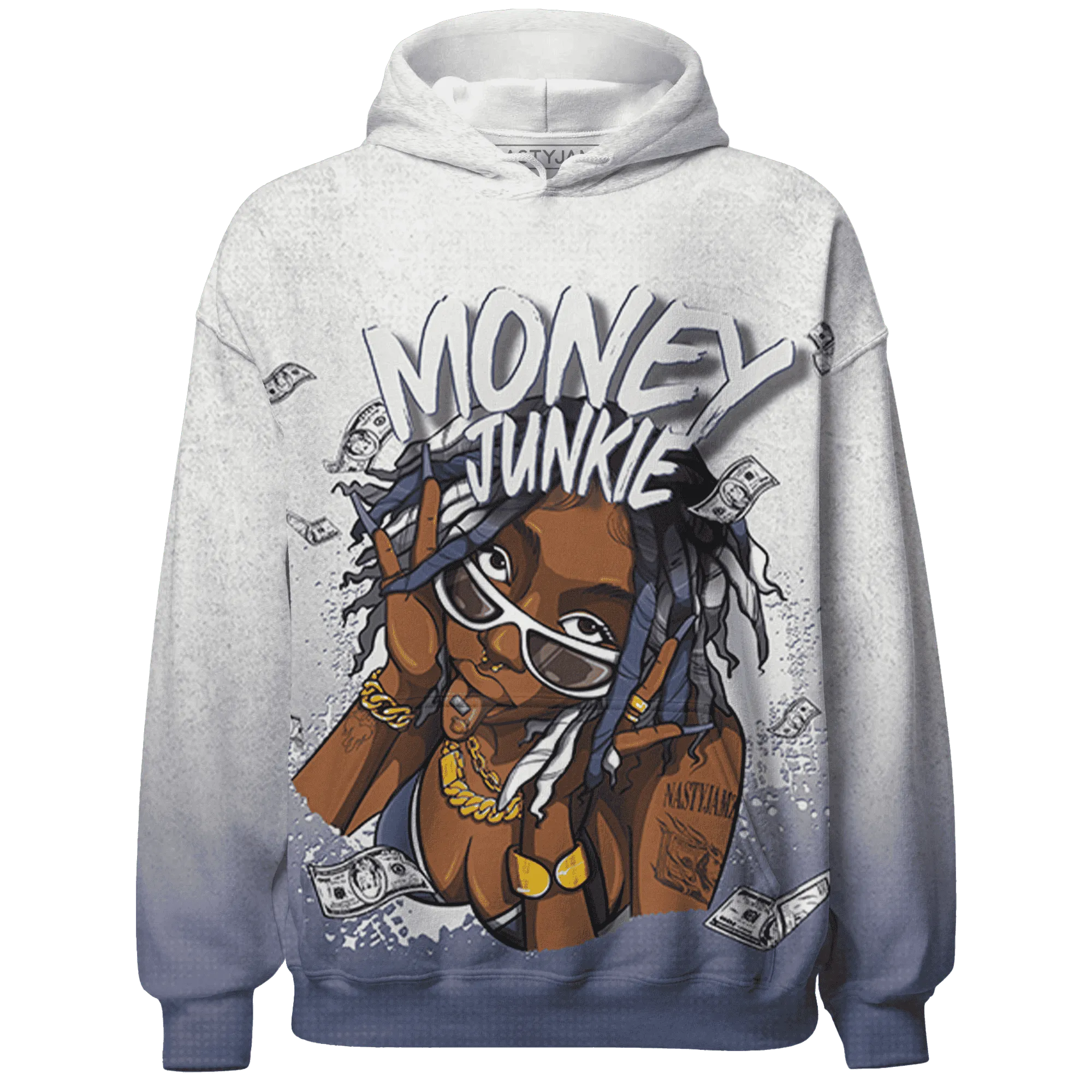 Low-Diffused-Blue-11s-Hoodie-Match-Money-Junkie-3D