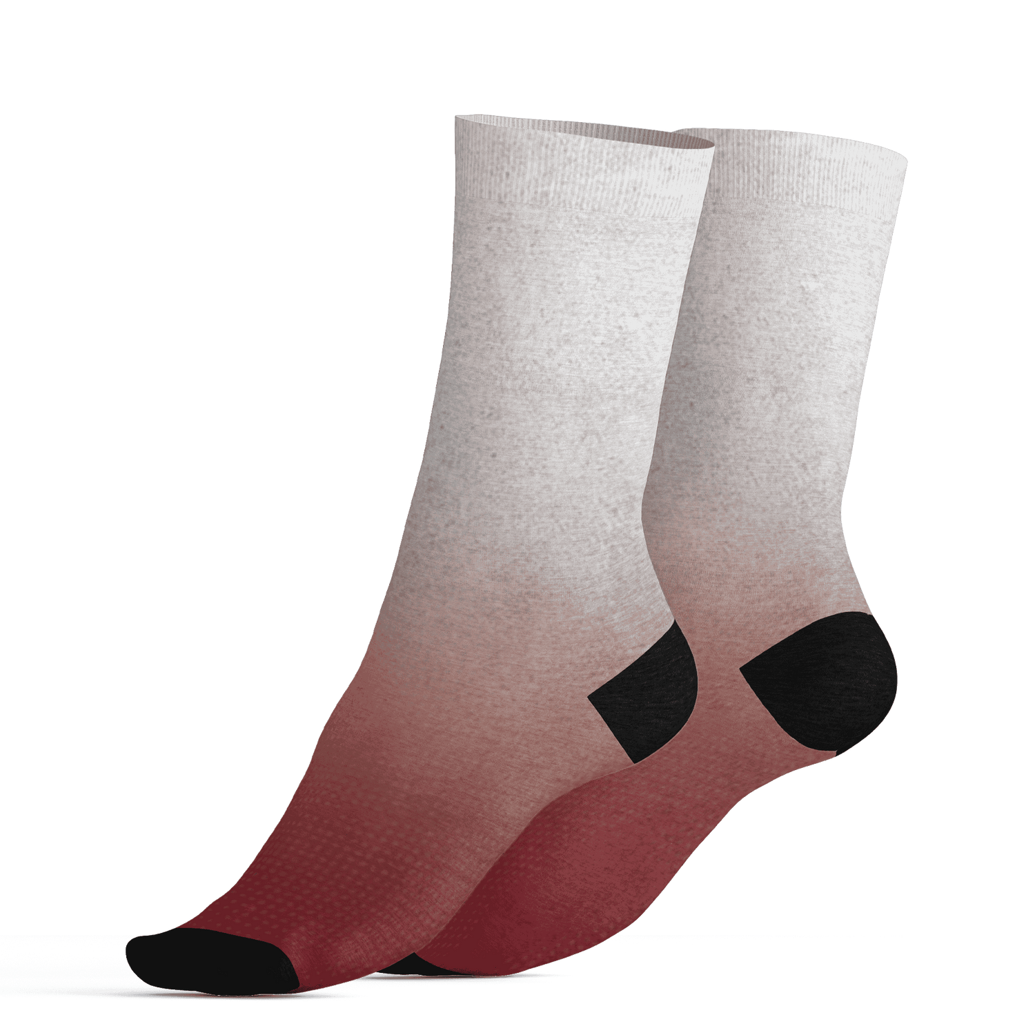 High 85 Metallic Burgundy 1s Socks Match Money Junkie 3D All-Over Print - NastyJamz