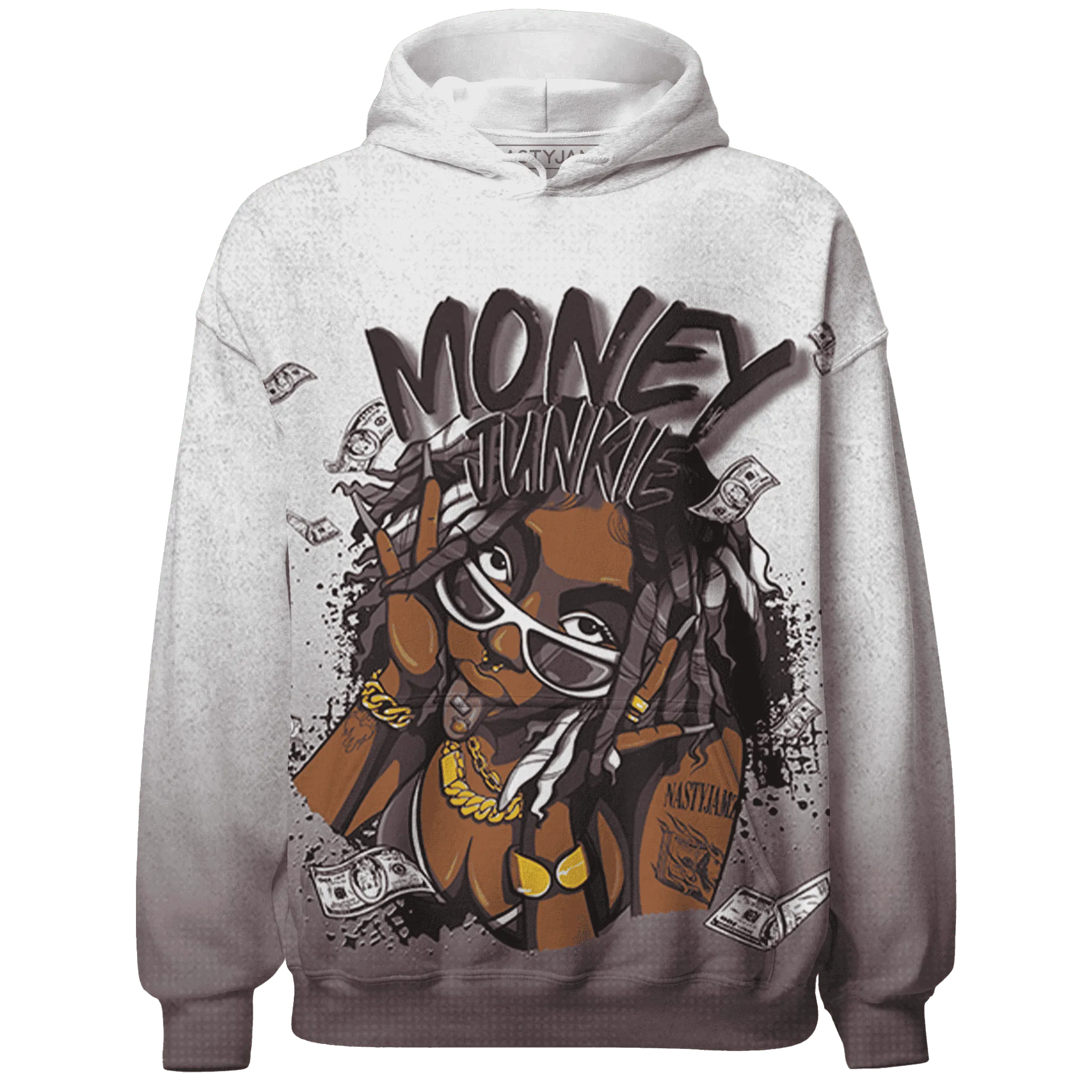 Burgundy-Crush-3s-Hoodie-Match-Money-Junkie-3D