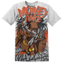 Georgia Peach 3s T Shirt Match Money Junkie 3D All-Over Print - NastyJamz