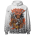 Georgia Peach 3s Hoodie Match Money Junkie 3D All-Over Print - NastyJamz