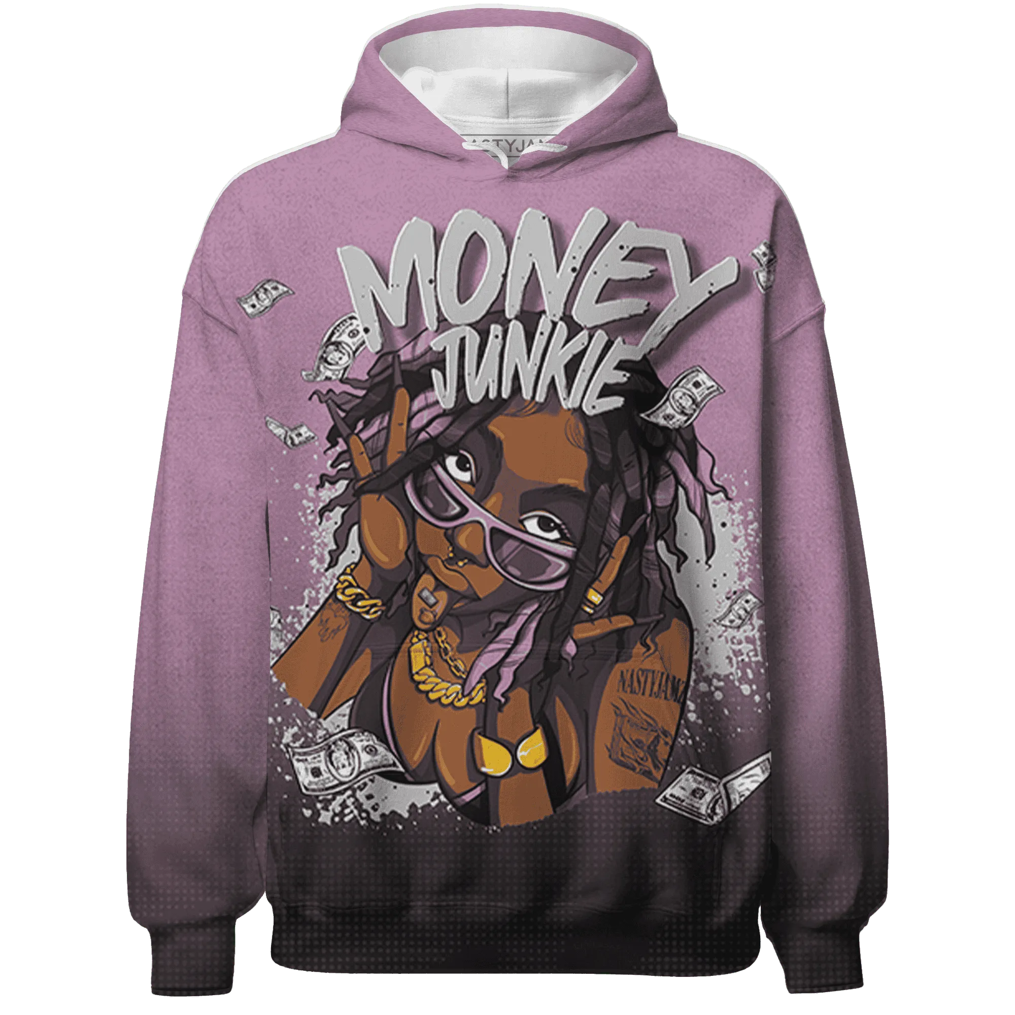 Orchid-Neutral-Grey-Black-White-4s-NastyJamz-Hoodie-Match-Money-Junkie-3D
