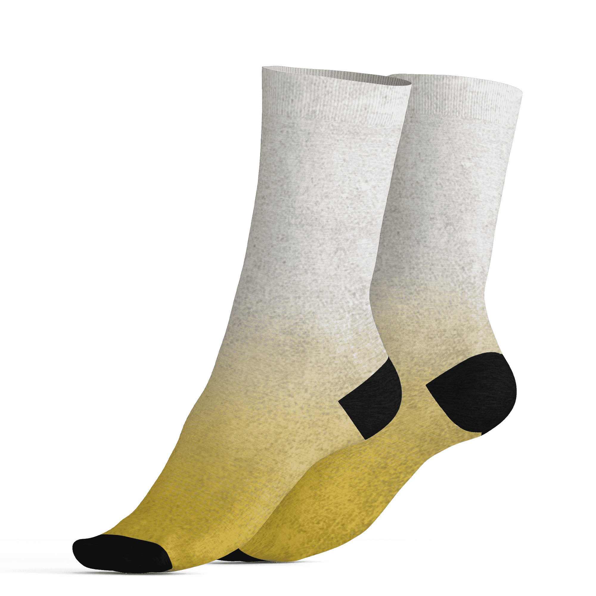 Vivid Sulfur 4s Socks Match Money Junkie 3D All-Over Print - NastyJamz