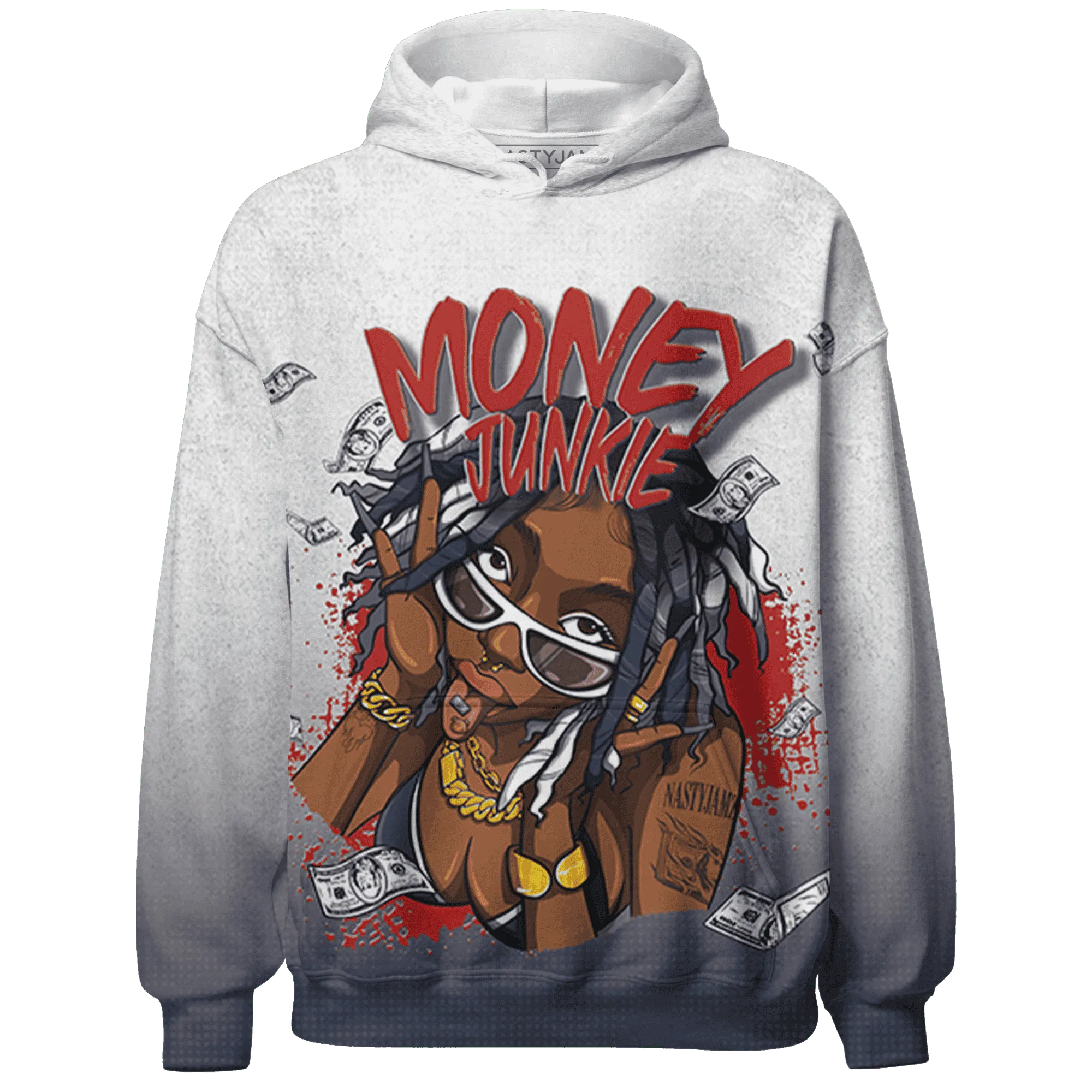 White-Navy-6s-Hoodie-Match-Money-Junkie-3D