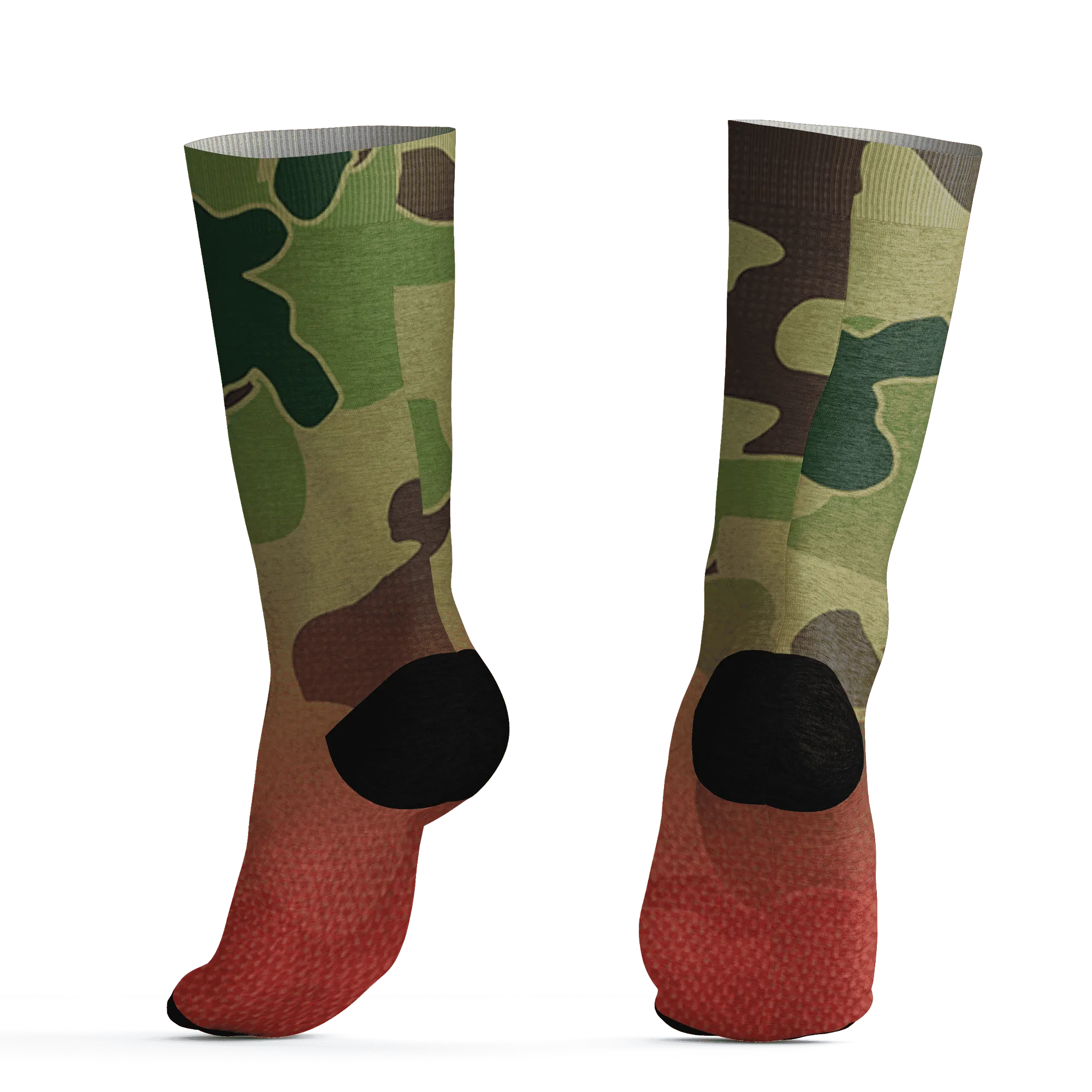 AM-90-Dark-Sage-Solar-Red-NastyJamz-Socks-Match-Money-Junkie-3D
