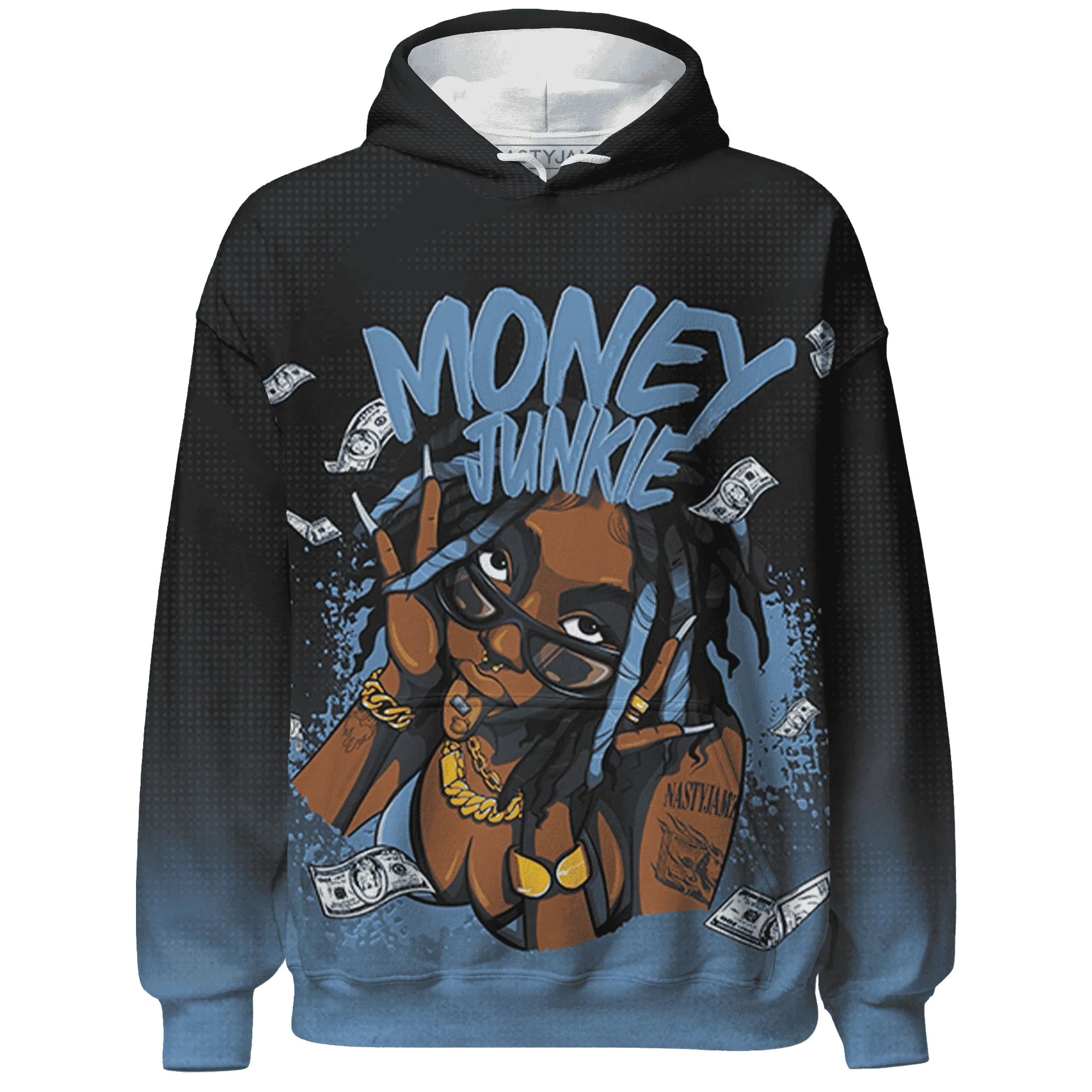 AM-Plus-Black-Univercitii-Blue-Hoodie-Match-Money-Junkie-3D