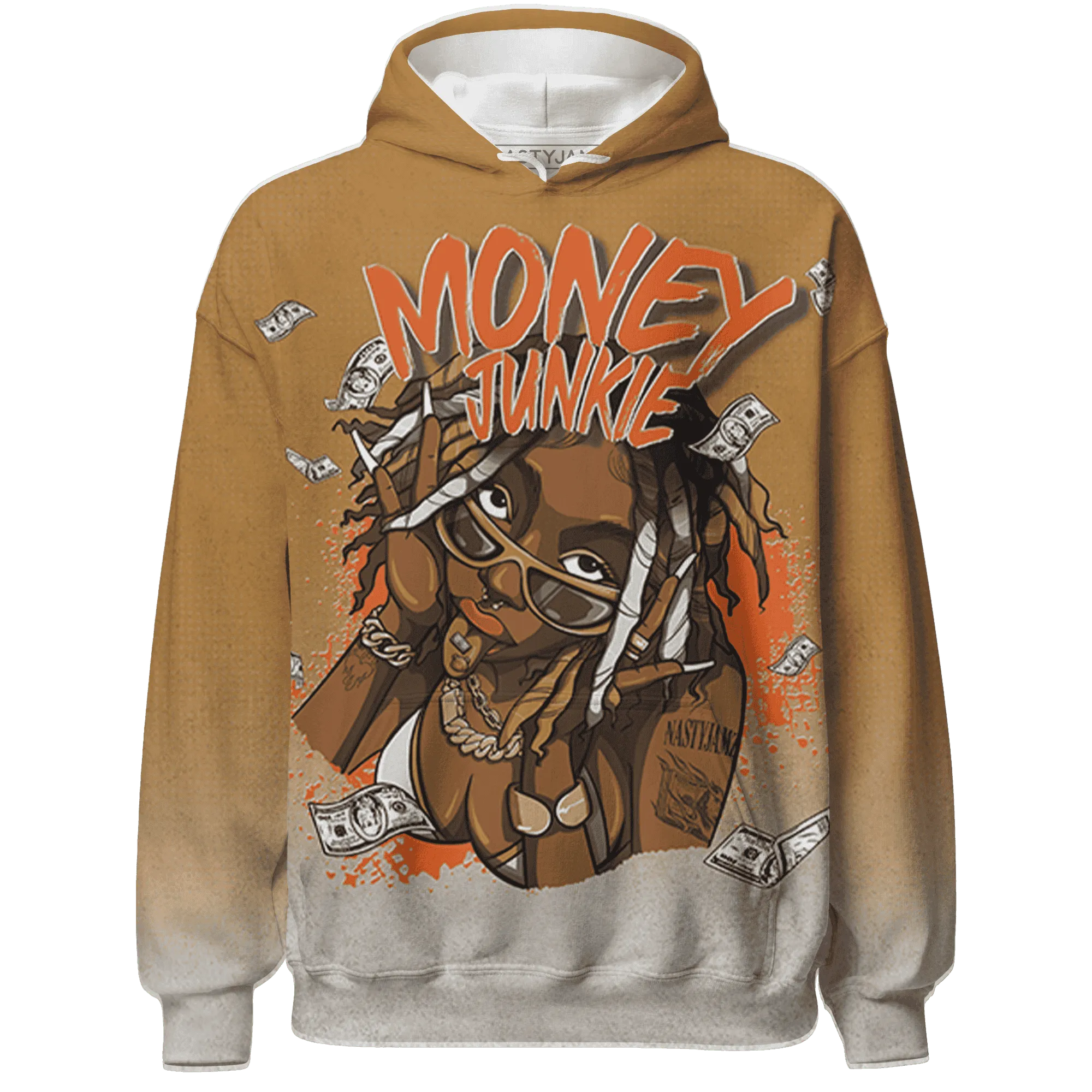 Dunk-Low-Retro-Wheat-Orange-NastyJamz-Hoodie-Match-Money-Junkie-3D