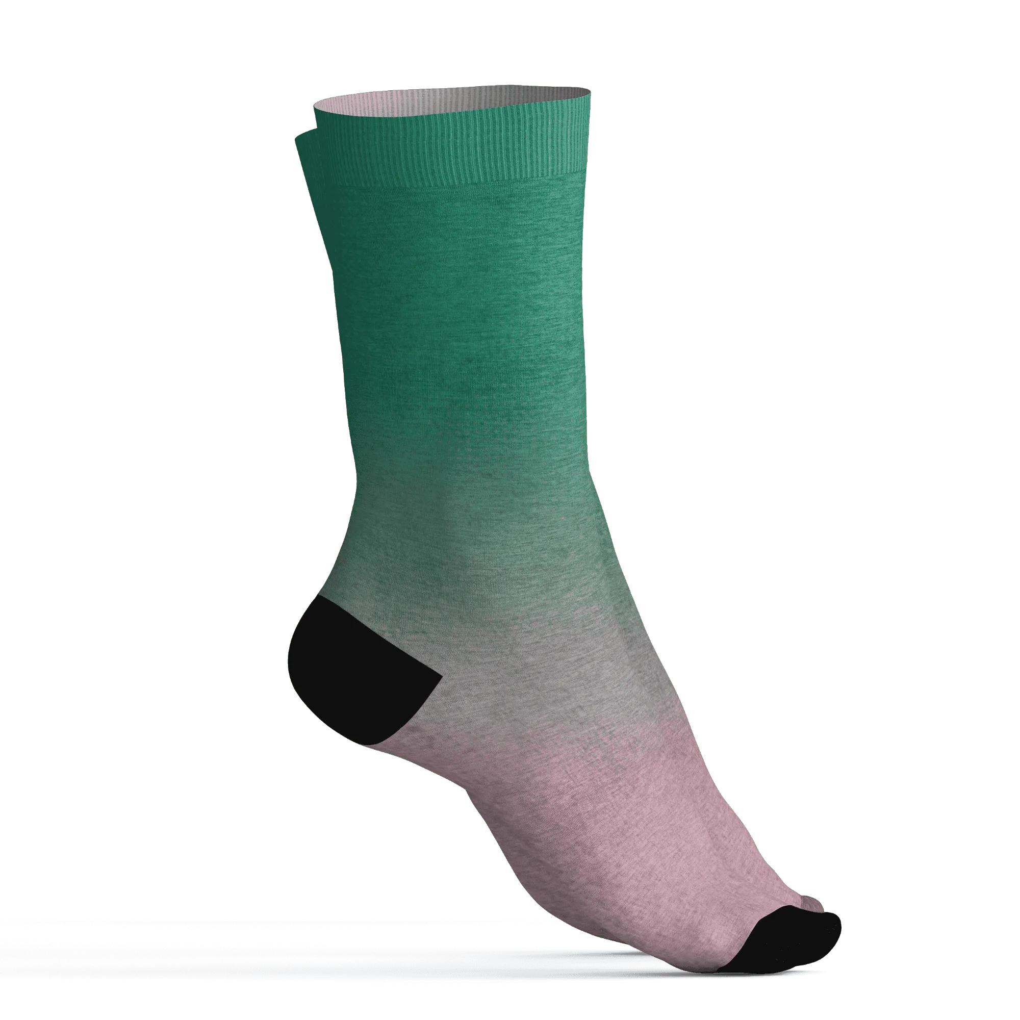 Dunk-Pink-Malachite-Medium-Soft-Low-Sail-Socks-Match-Money-Junkie-3D
