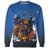 Royal Reimagined 1s Sweatshirt Match Money Junkie 3D All-Over Print - NastyJamz