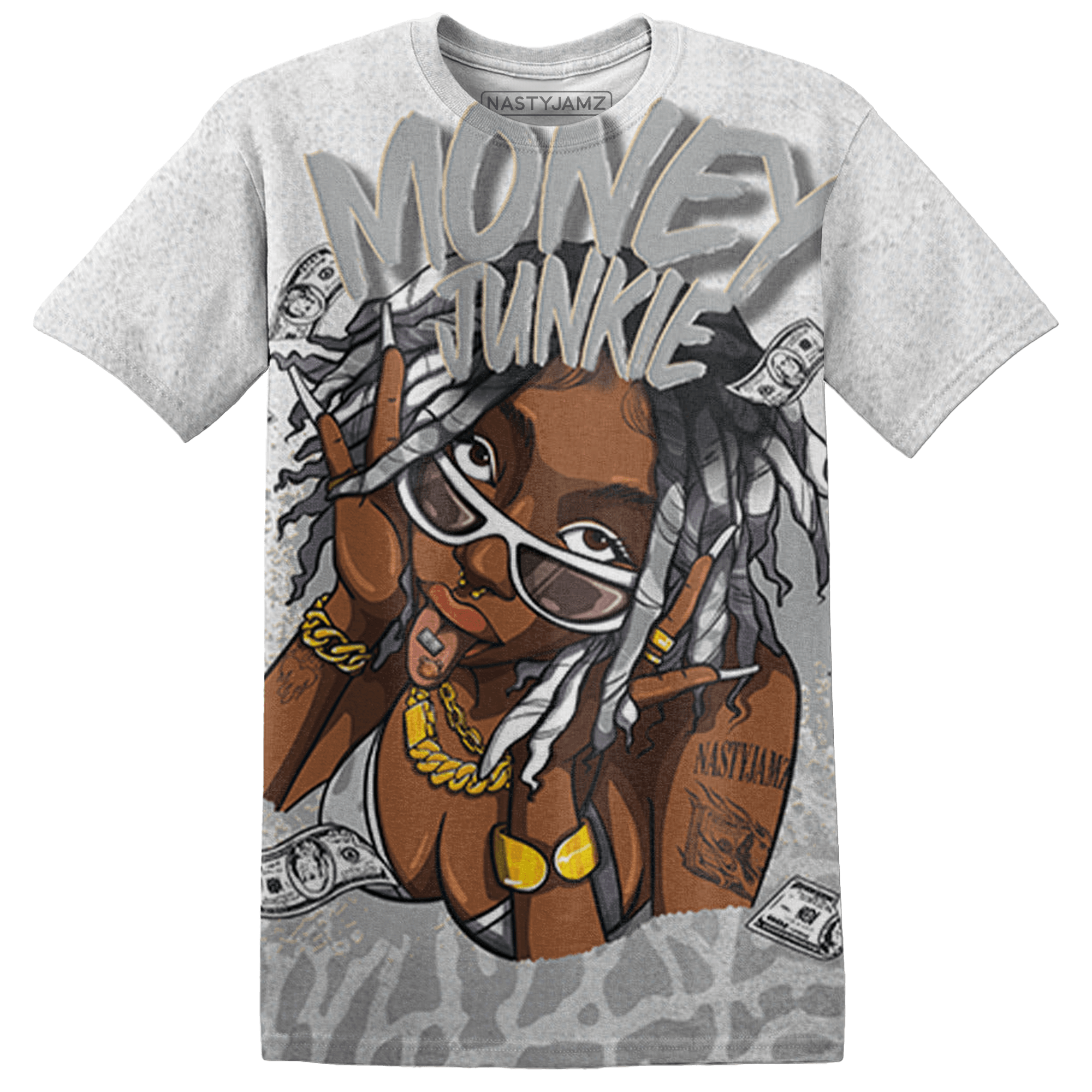 Craft Ivory 3s T Shirt Match Money Junkie 3D All-Over Print - NastyJamz