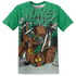 Lucky Green 5s T Shirt Match Money Junkie 3D All-Over Print - NastyJamz