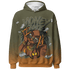 Olive 5s Hoodie Match Money Junkie 3D All-Over Print - NastyJamz