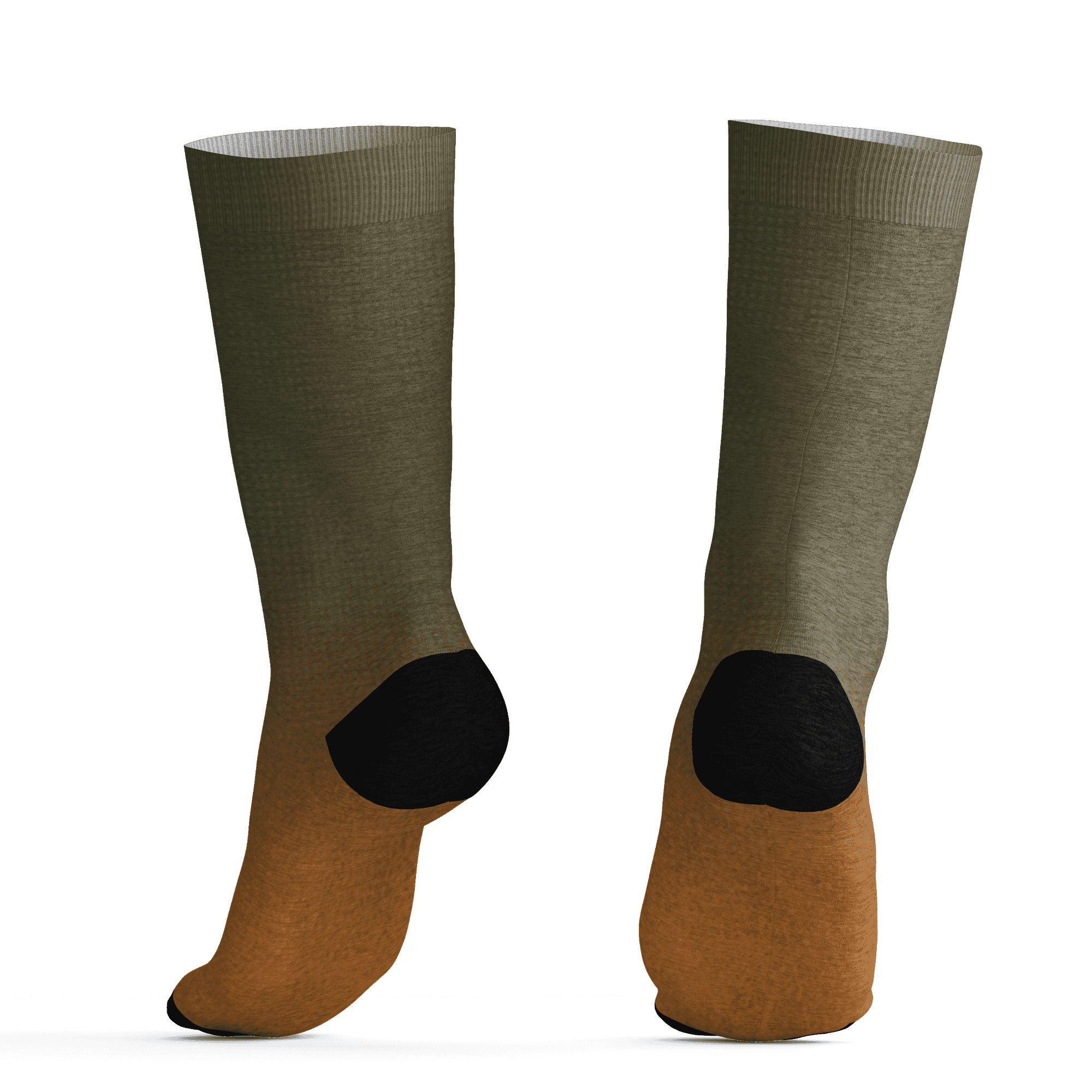 Olive 5s Socks Match Money Junkie 3D All-Over Print - NastyJamz